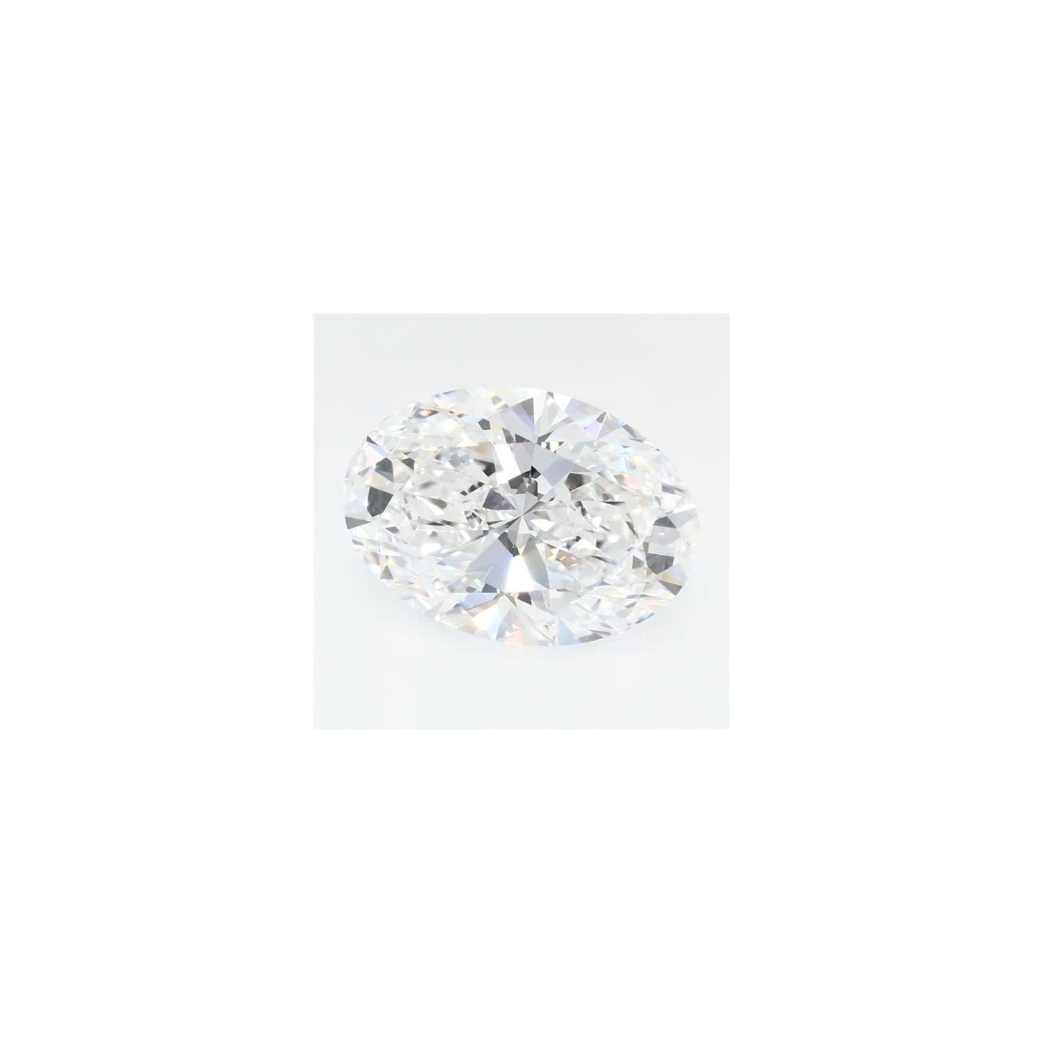 2.06 ct Oval Lab-Grown Diamond – D VVS2 – Faceted Cut – GCAL Certified — Sapphire Row