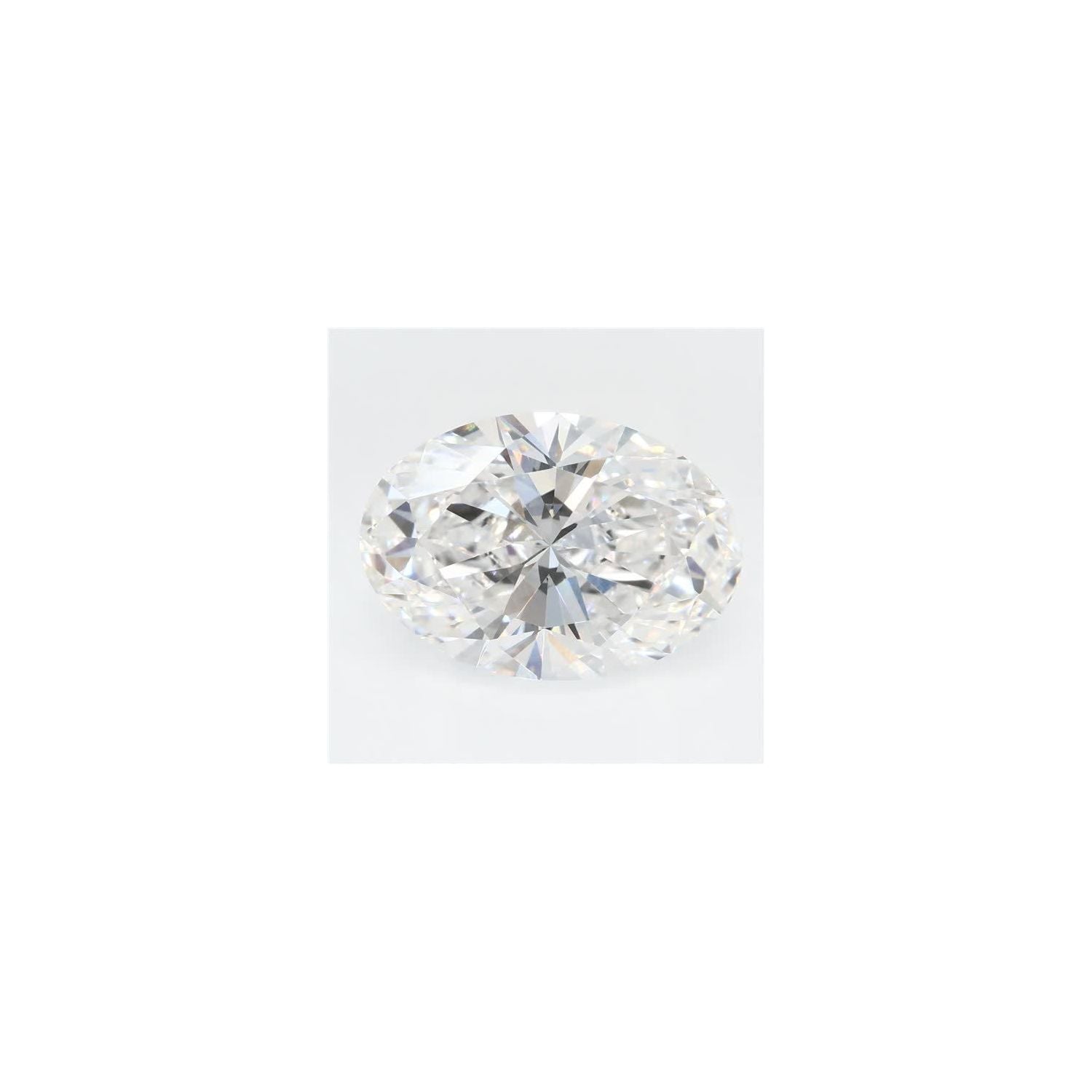 2.83 ct Oval Lab-Grown Diamond – D VVS2 – Faceted Cut – GCAL Certified — Sapphire Row