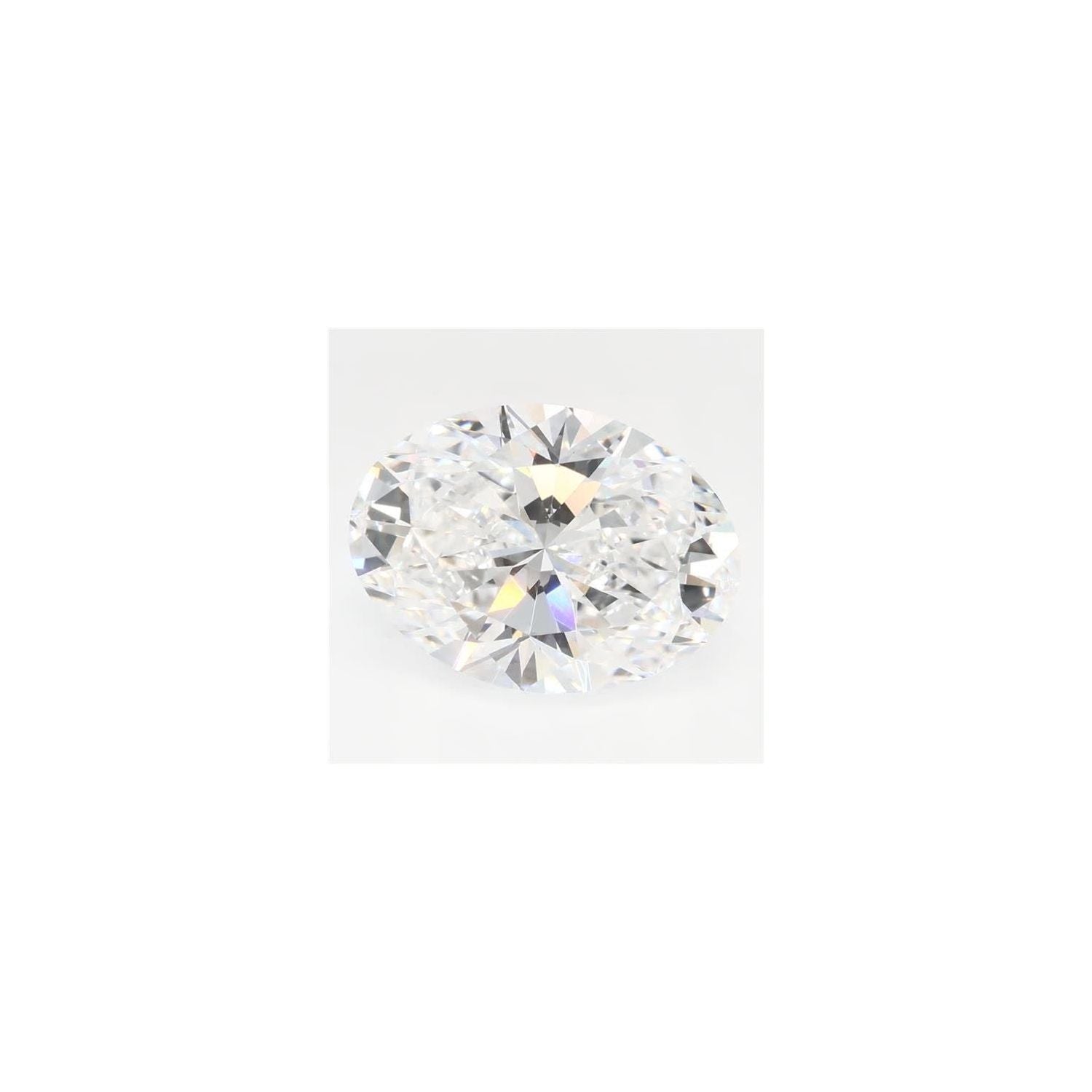 2.50 ct Oval Lab-Grown Diamond – D VS1 – Faceted Cut – GCAL Certified — Sapphire Row