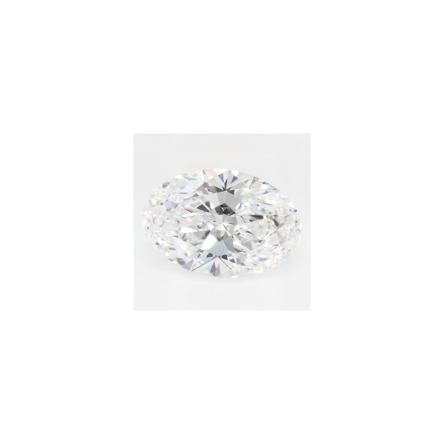 2.50 ct Oval Lab-Grown Diamond – D VVS2 – Faceted Cut – GCAL Certified — Sapphire Row