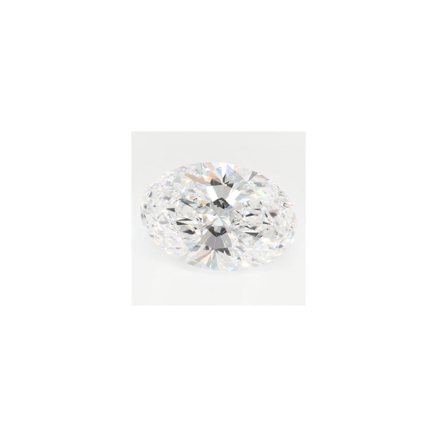 2.81 ct Oval Lab-Grown Diamond – D VVS1 – Faceted Cut – GCAL Certified — Sapphire Row