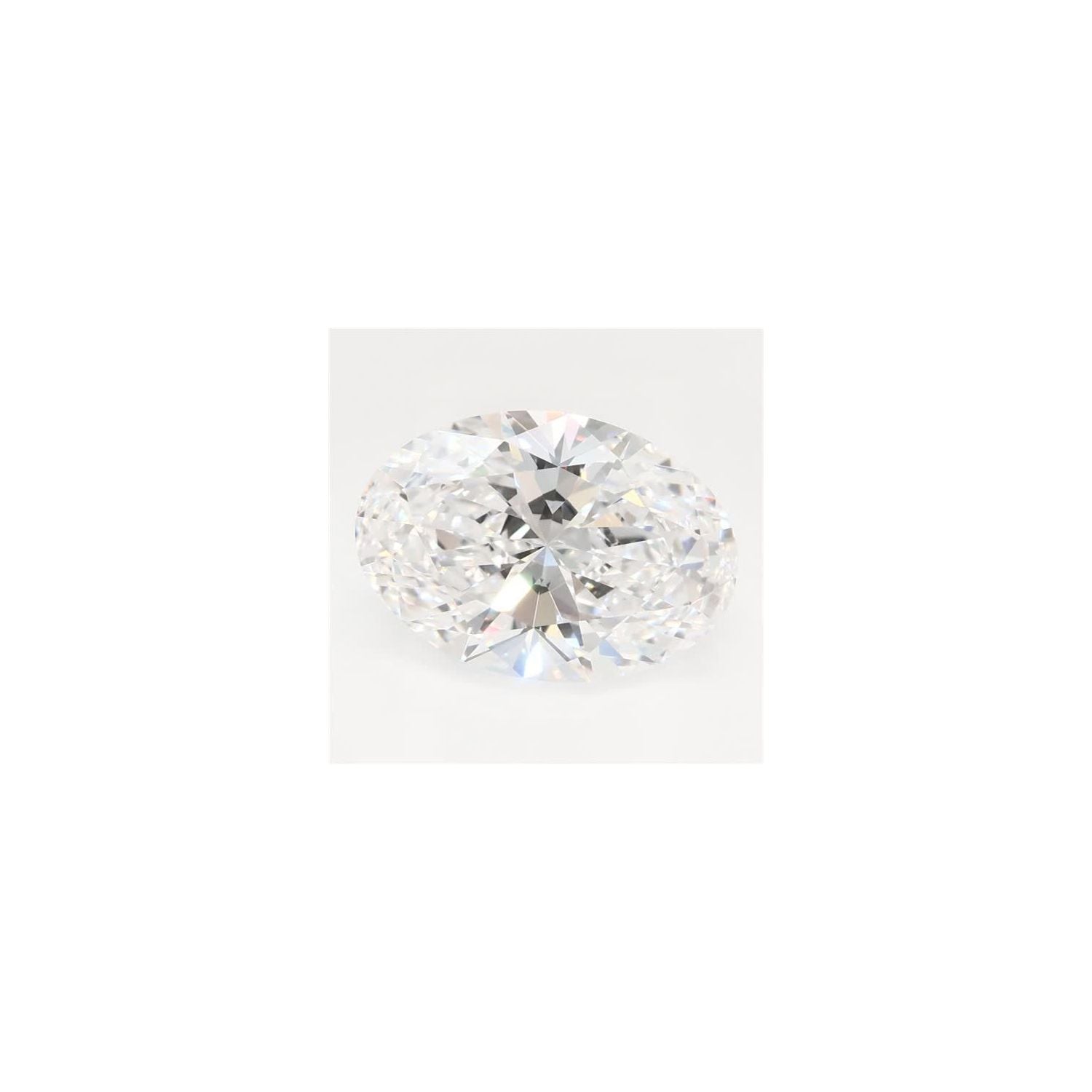 2.35 ct Oval Lab-Grown Diamond – D VVS1 – Faceted Cut – GCAL Certified — Sapphire Row