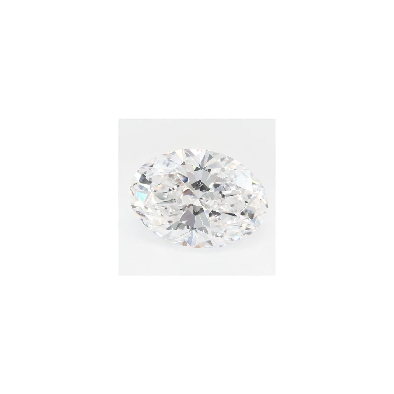 2.30 ct Oval Lab-Grown Diamond – D VVS2 – Faceted Cut – GCAL Certified — Sapphire Row