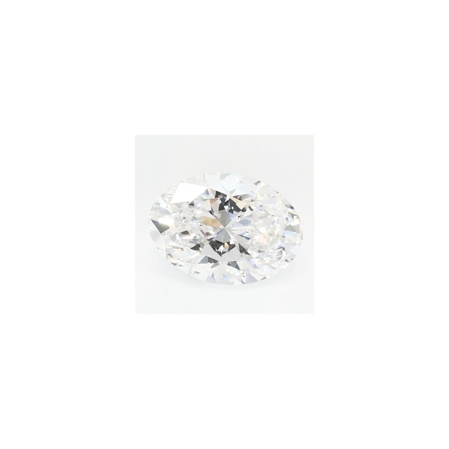 0.94 ct Oval Lab-Grown Diamond – D VVS2 – Faceted Cut – GCAL Certified — Sapphire Row