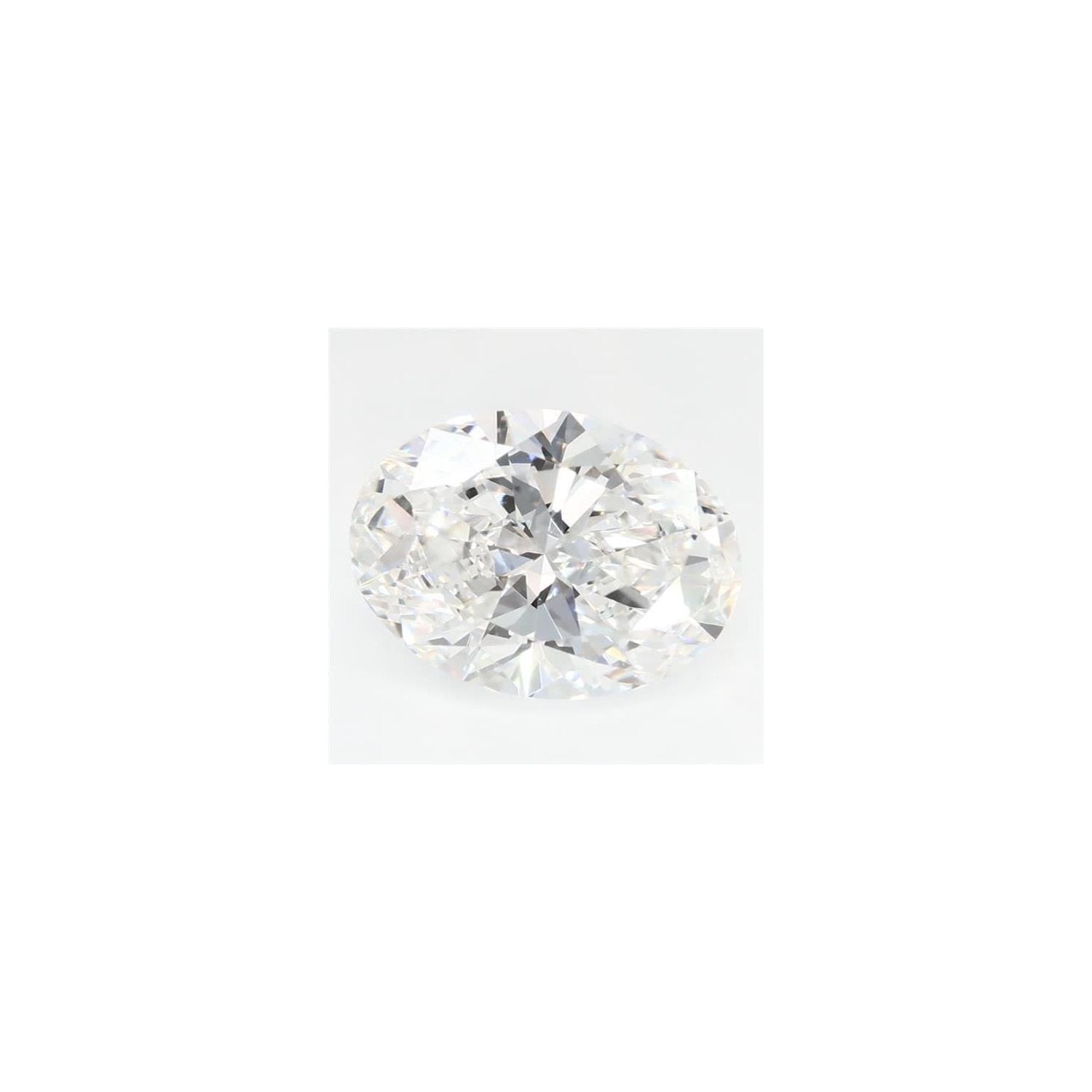 1.43 ct Oval Lab-Grown Diamond – E VVS2 – Faceted Cut – GCAL Certified — Sapphire Row