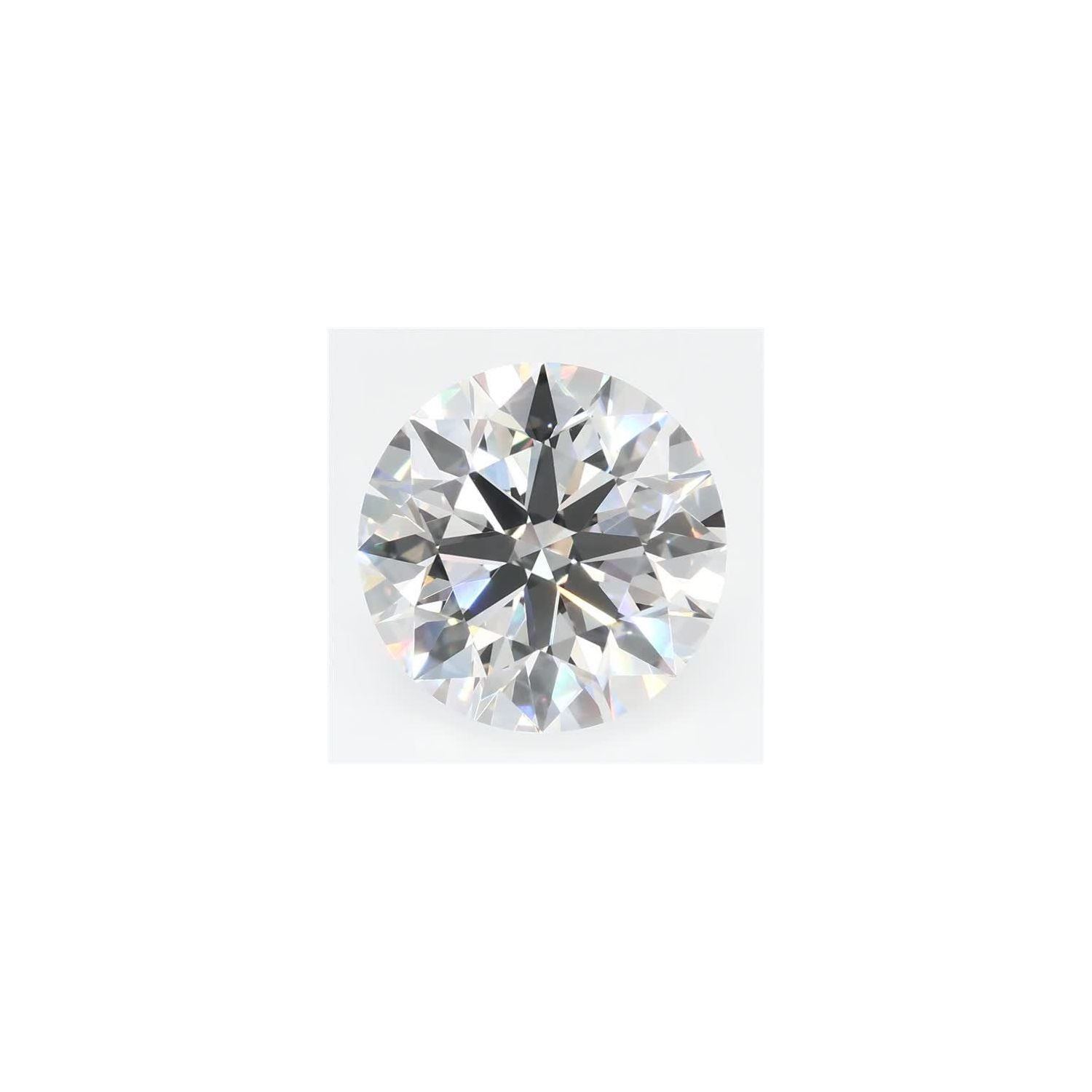 4.35 ct Round Lab-Grown Diamond – F VS1 – Faceted Cut – GCAL Certified — Sapphire Row