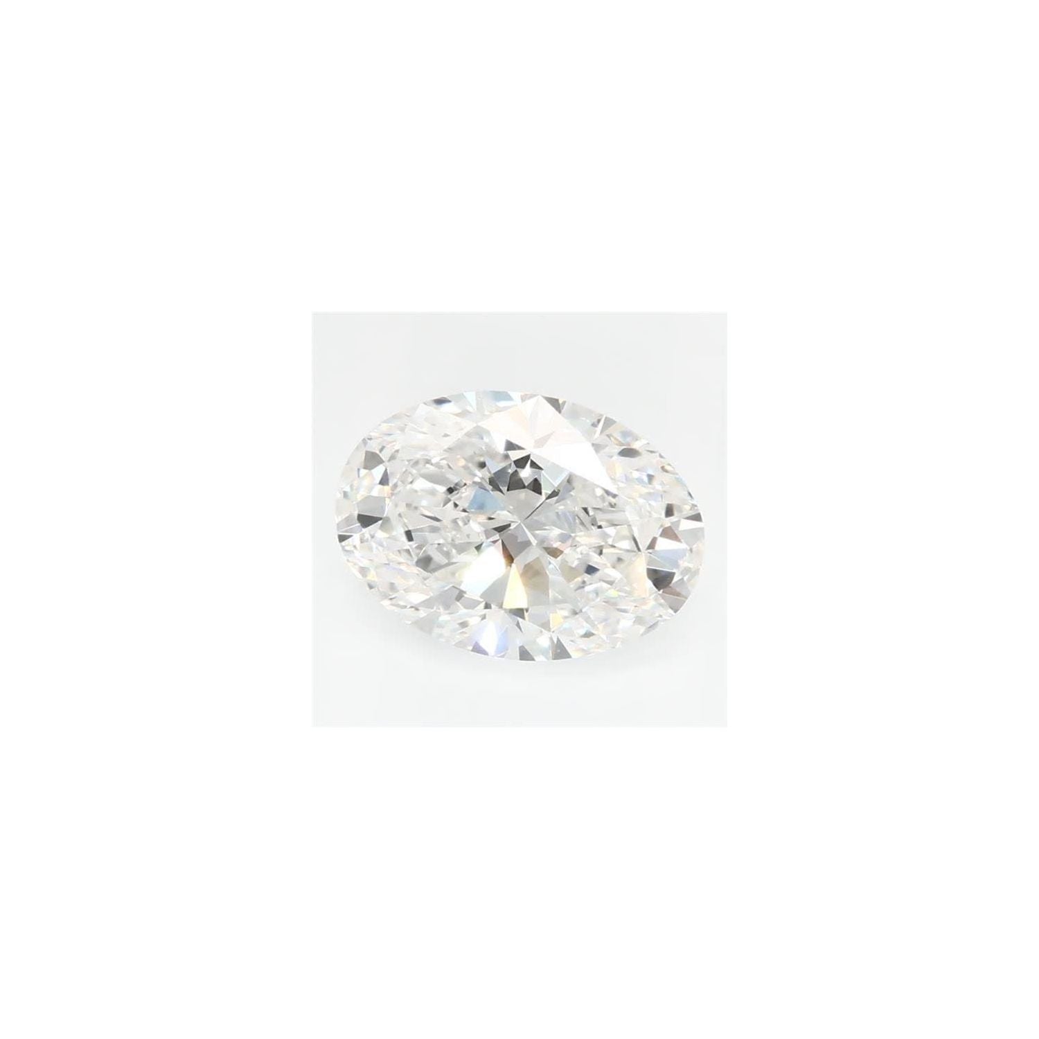 0.92 ct Oval Lab-Grown Diamond – E VVS2 – Faceted Cut – GCAL Certified — Sapphire Row
