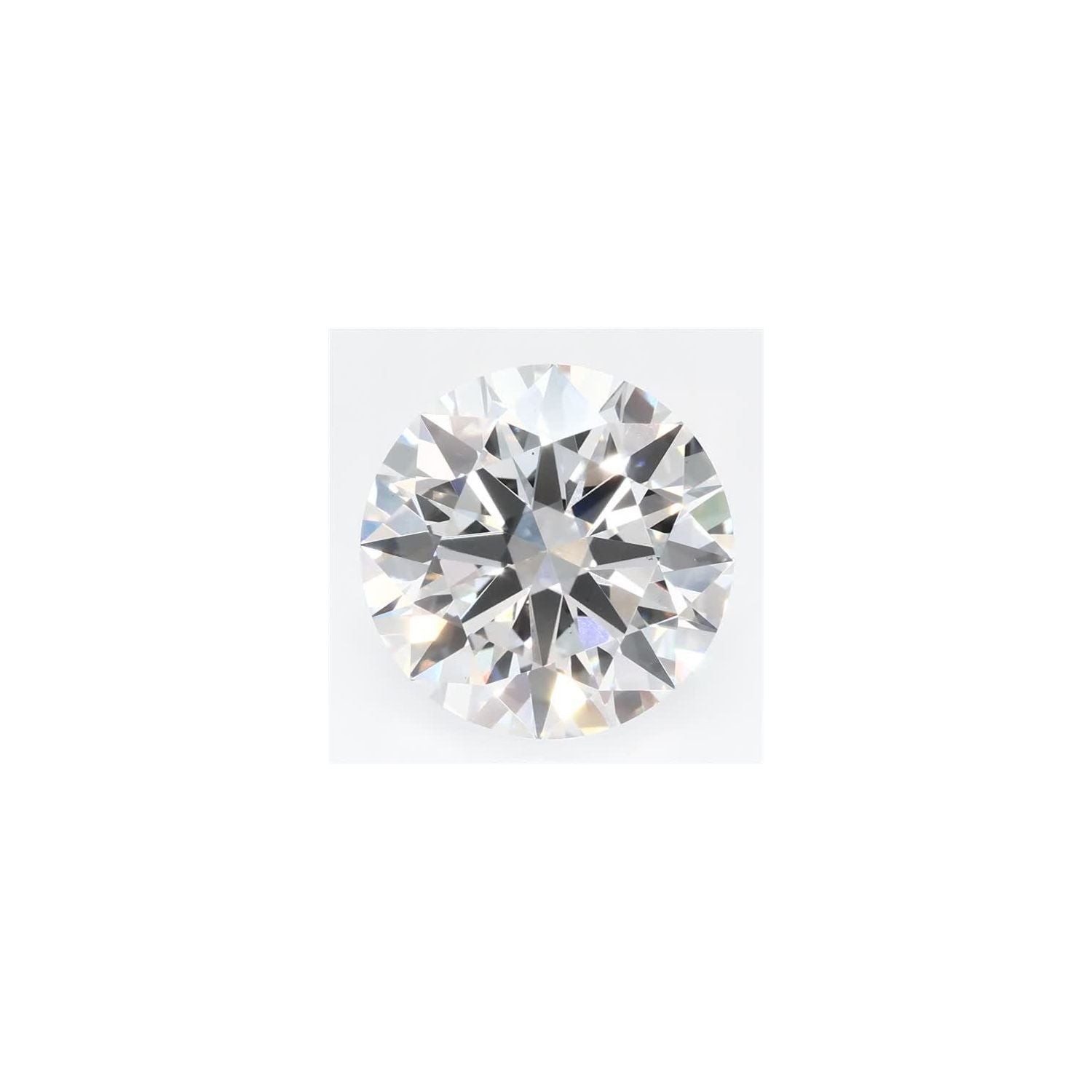 4.08 ct Round Lab-Grown Diamond – E VS1 – Faceted Cut – GCAL Certified — Sapphire Row