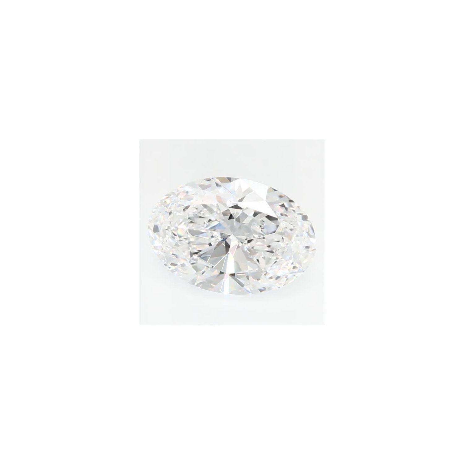 0.74 ct Oval Lab-Grown Diamond – D VS1 – Faceted Cut – GCAL Certified — Sapphire Row