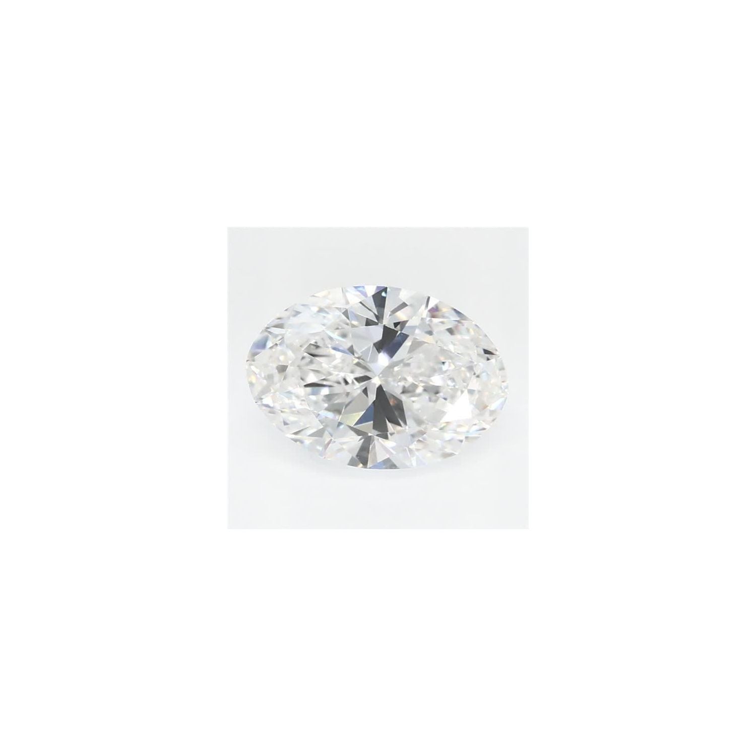 1.26 ct Oval Lab-Grown Diamond – D VVS2 – Faceted Cut – GCAL Certified — Sapphire Row