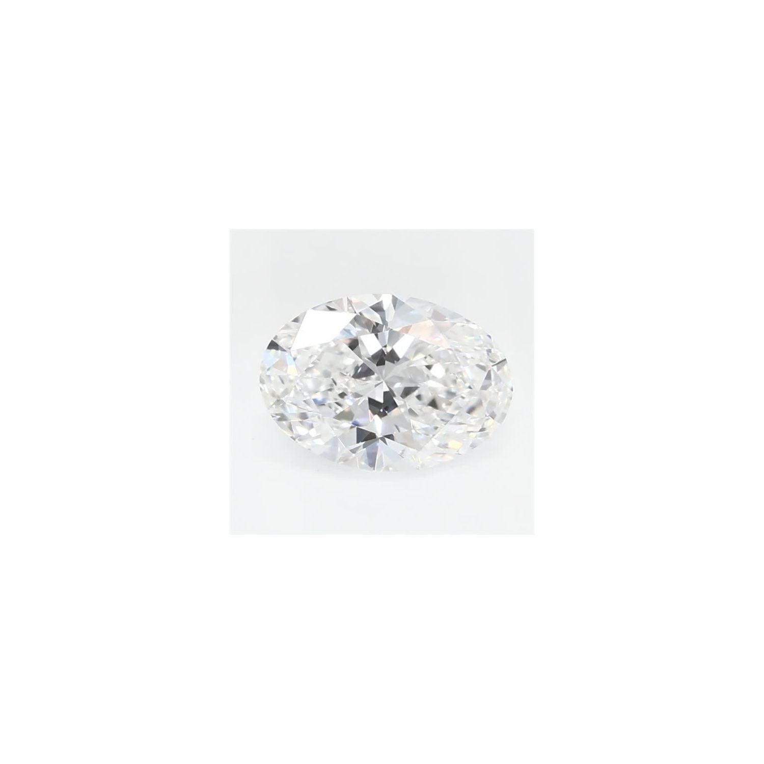 0.76 ct Oval Lab-Grown Diamond – D VVS1 – Faceted Cut – GCAL Certified — Sapphire Row
