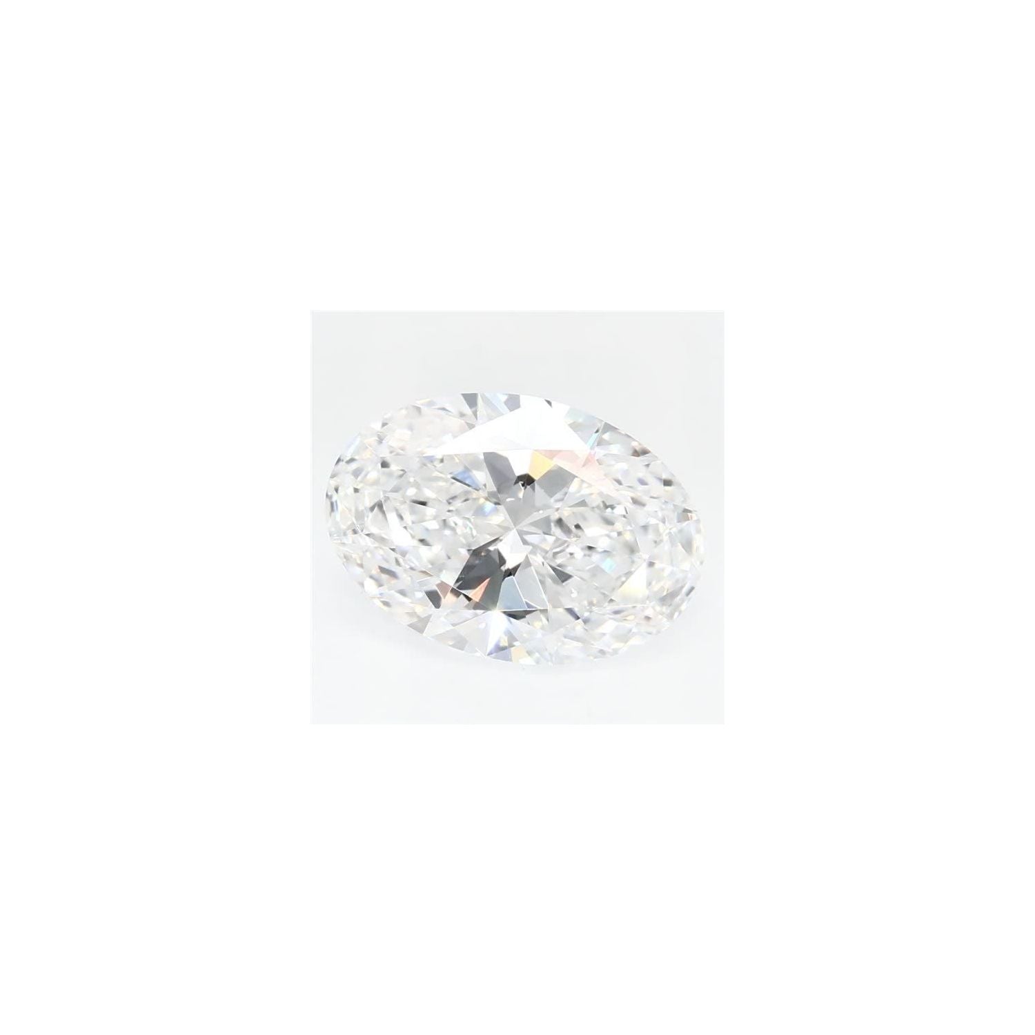 1.48 ct Oval Lab-Grown Diamond – D VVS2 – Faceted Cut – GCAL Certified — Sapphire Row