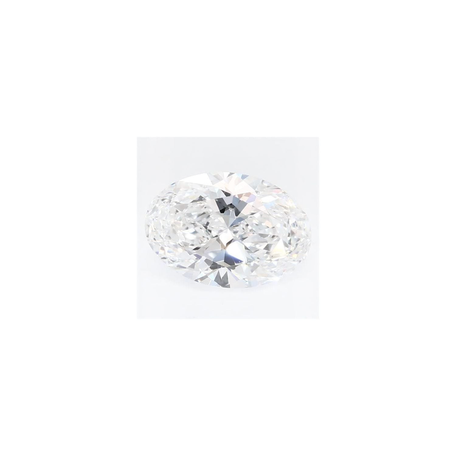 0.70 ct Oval Lab-Grown Diamond – D VS1 – Faceted Cut – GCAL Certified — Sapphire Row