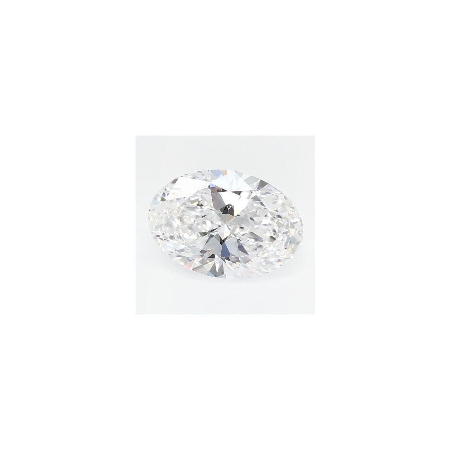 0.74 ct Oval Lab-Grown Diamond – D VVS1 – Faceted Cut – GCAL Certified — Sapphire Row
