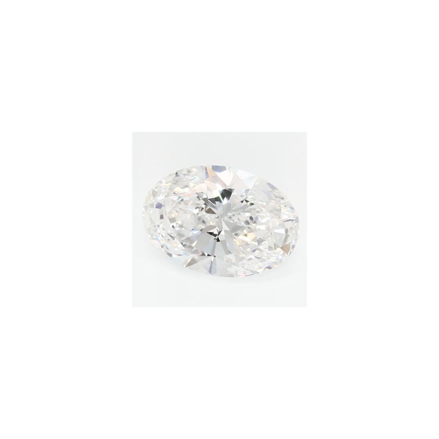 0.74 ct Oval Lab-Grown Diamond – E VS2 – Faceted Cut – GCAL Certified — Sapphire Row