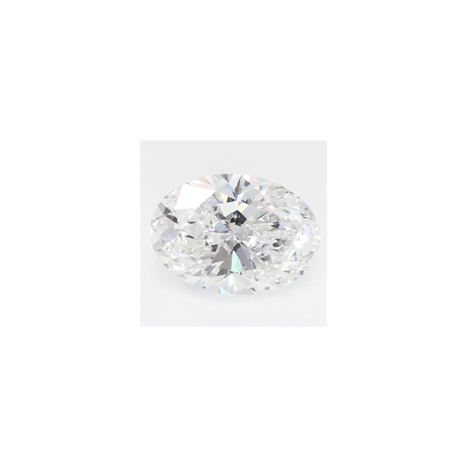 1.00 ct Oval Lab-Grown Diamond – D VS1 – Faceted Cut – GCAL Certified — Sapphire Row