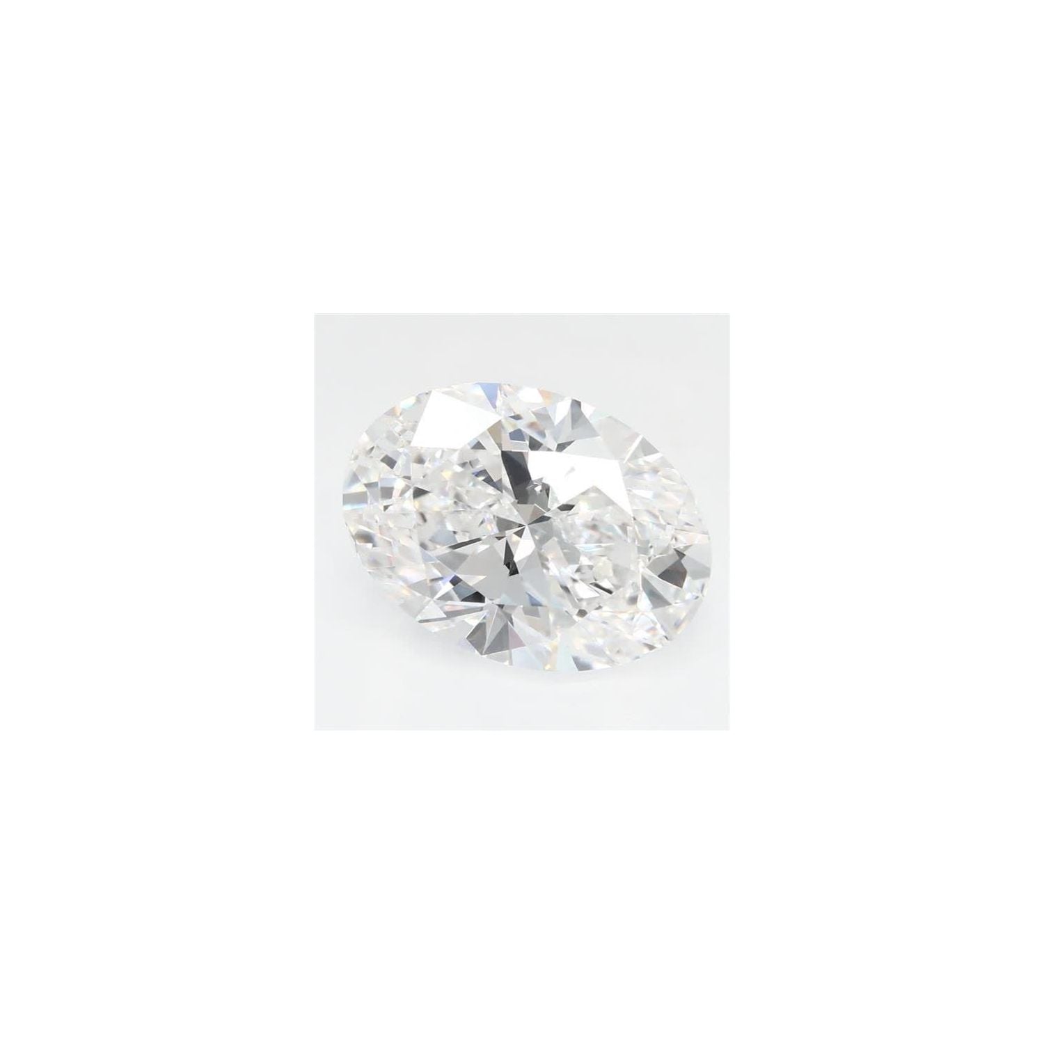 2.40 ct Oval Lab-Grown Diamond – D VVS2 – Faceted Cut – GCAL Certified — Sapphire Row