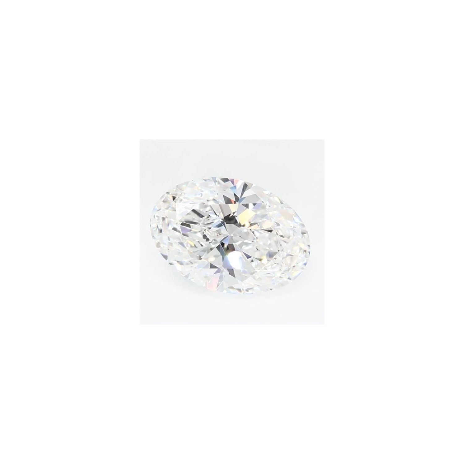 1.31 ct Oval Lab-Grown Diamond – D VVS2 – Faceted Cut – GCAL Certified — Sapphire Row