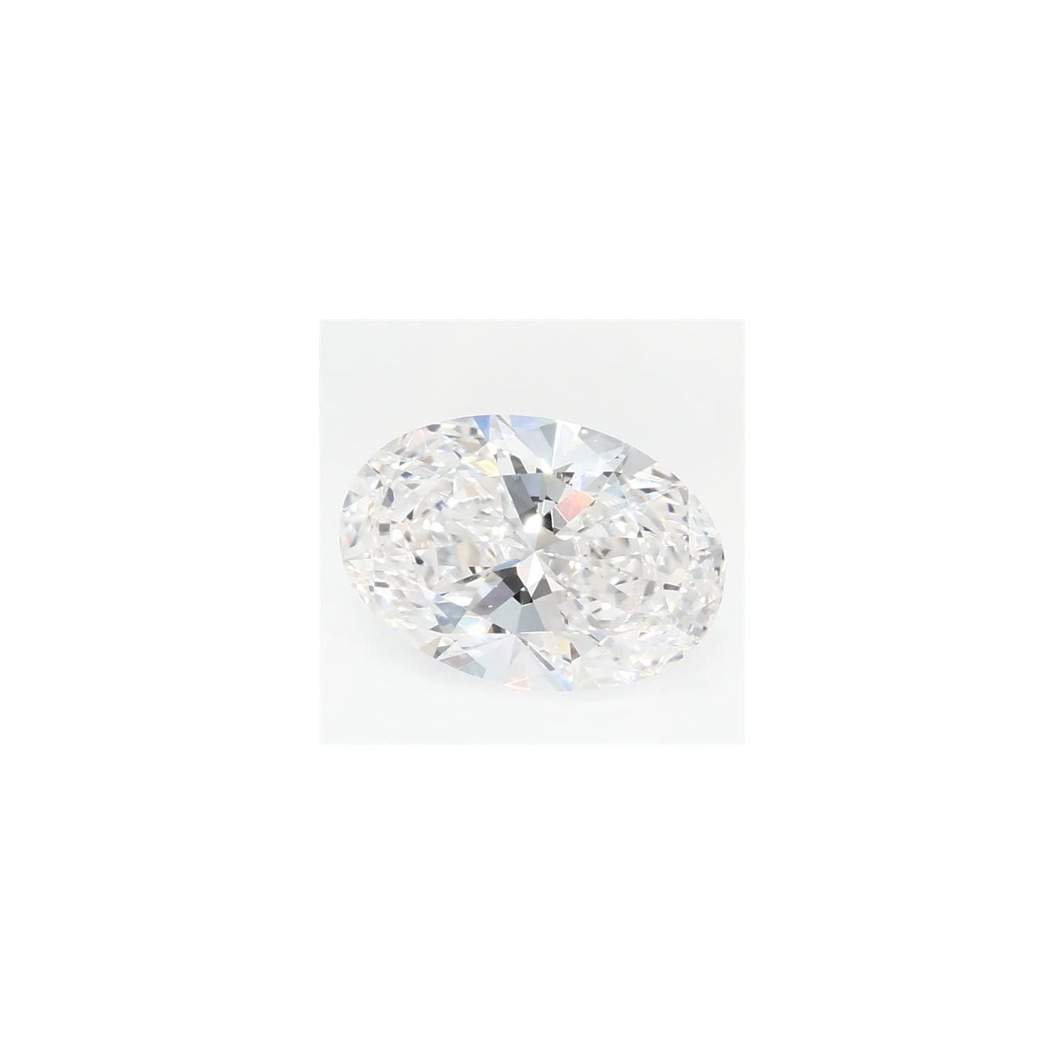 1.00 ct Oval Lab-Grown Diamond – D VS1 – Faceted Cut – GCAL Certified — Sapphire Row