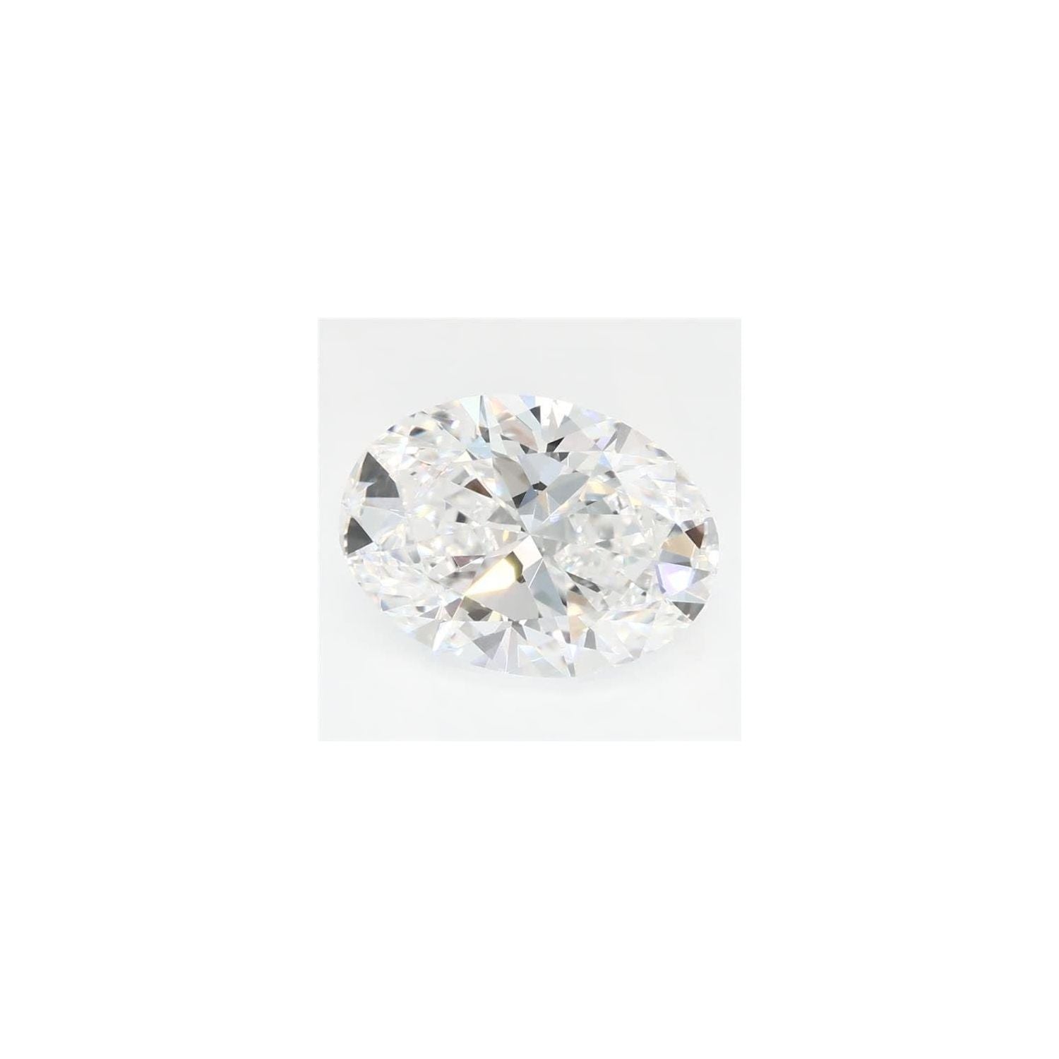 1.42 ct Oval Lab-Grown Diamond – D VVS2 – Faceted Cut – GCAL Certified — Sapphire Row
