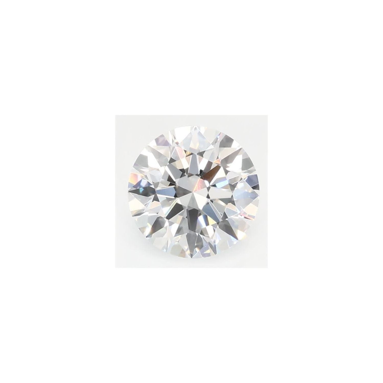 0.89 ct Round Lab-Grown Diamond – D VVS2 – Faceted Cut – GCAL Certified — Sapphire Row
