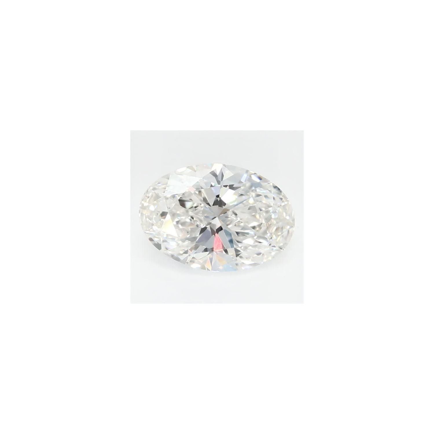 0.71 ct Oval Lab-Grown Diamond – G VVS2 – Faceted Cut – GCAL Certified — Sapphire Row