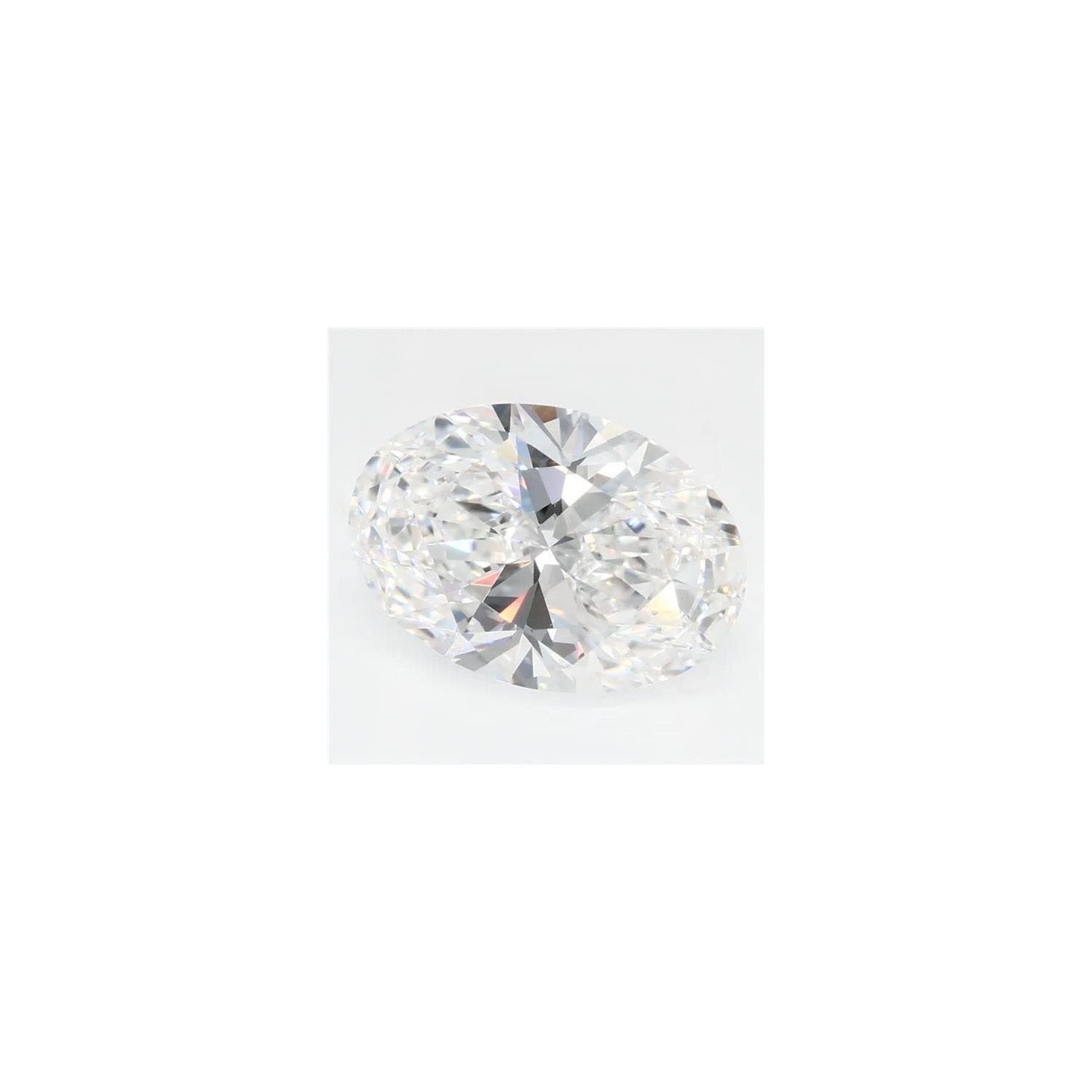 1.54 ct Oval Lab-Grown Diamond – D VVS2 – Faceted Cut – GCAL Certified — Sapphire Row