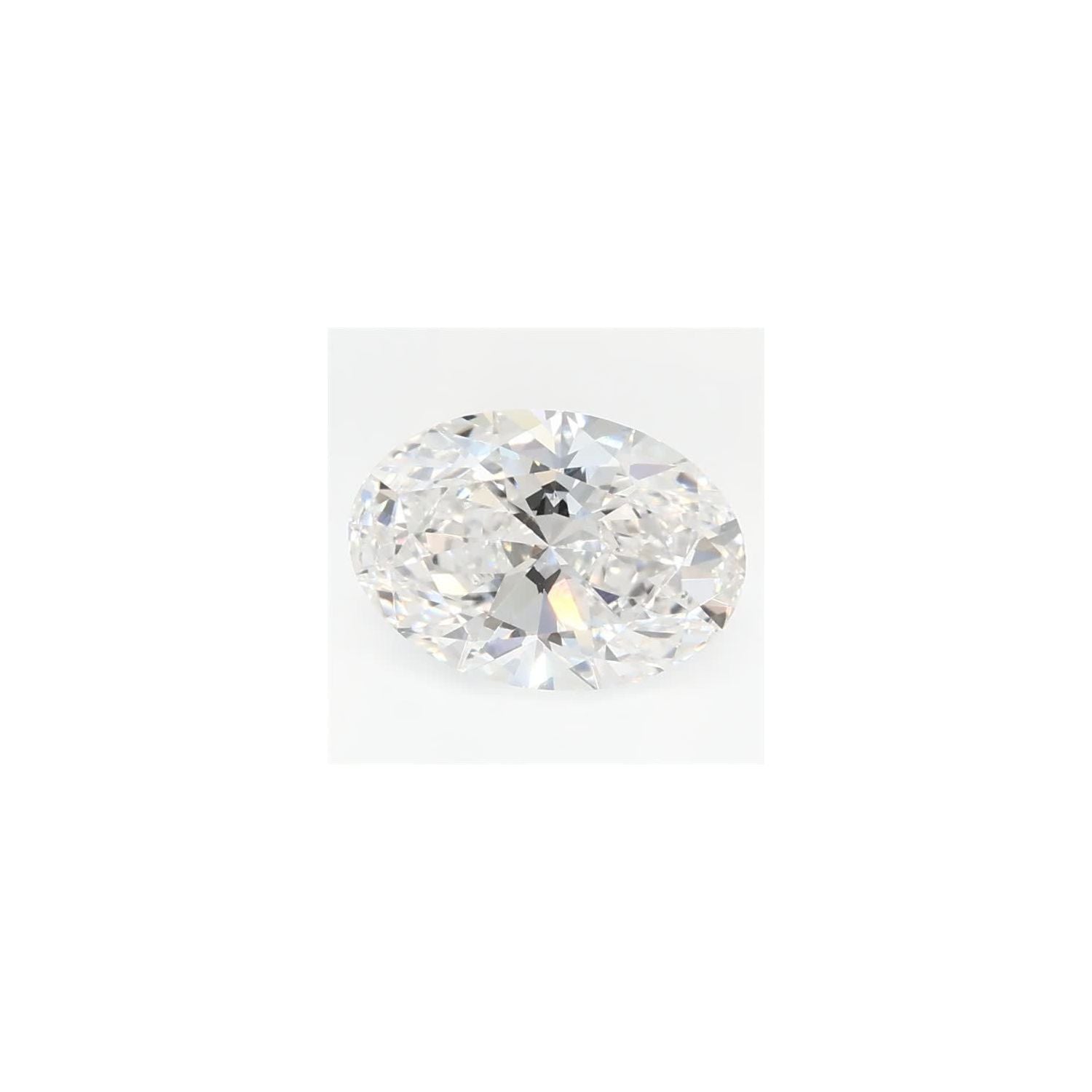 1.02 ct Oval Lab-Grown Diamond – E VVS2 – Faceted Cut – GCAL Certified — Sapphire Row
