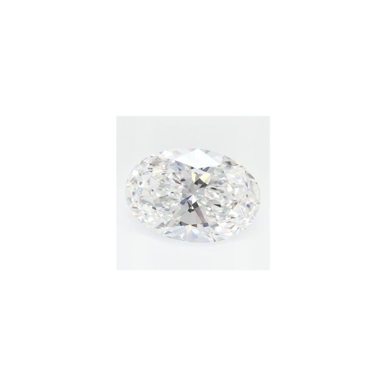 1.27 ct Oval Lab-Grown Diamond – D VVS2 – Faceted Cut – GCAL Certified — Sapphire Row