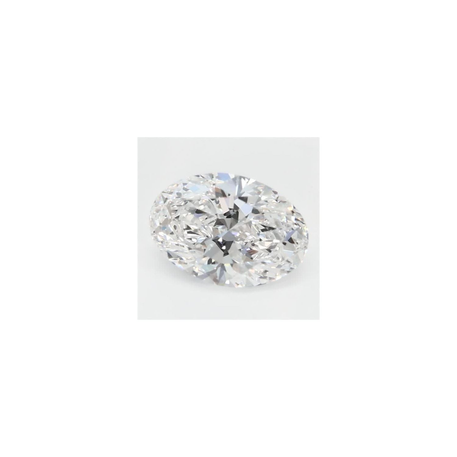 0.71 ct Oval Lab-Grown Diamond – D VVS2 – Faceted Cut – GCAL Certified — Sapphire Row