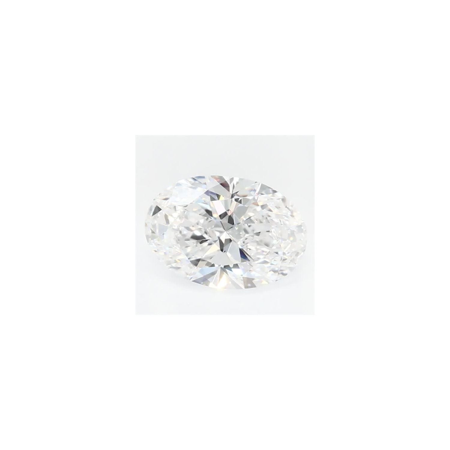 0.71 ct Oval Lab-Grown Diamond – D VVS2 – Faceted Cut – GCAL Certified — Sapphire Row