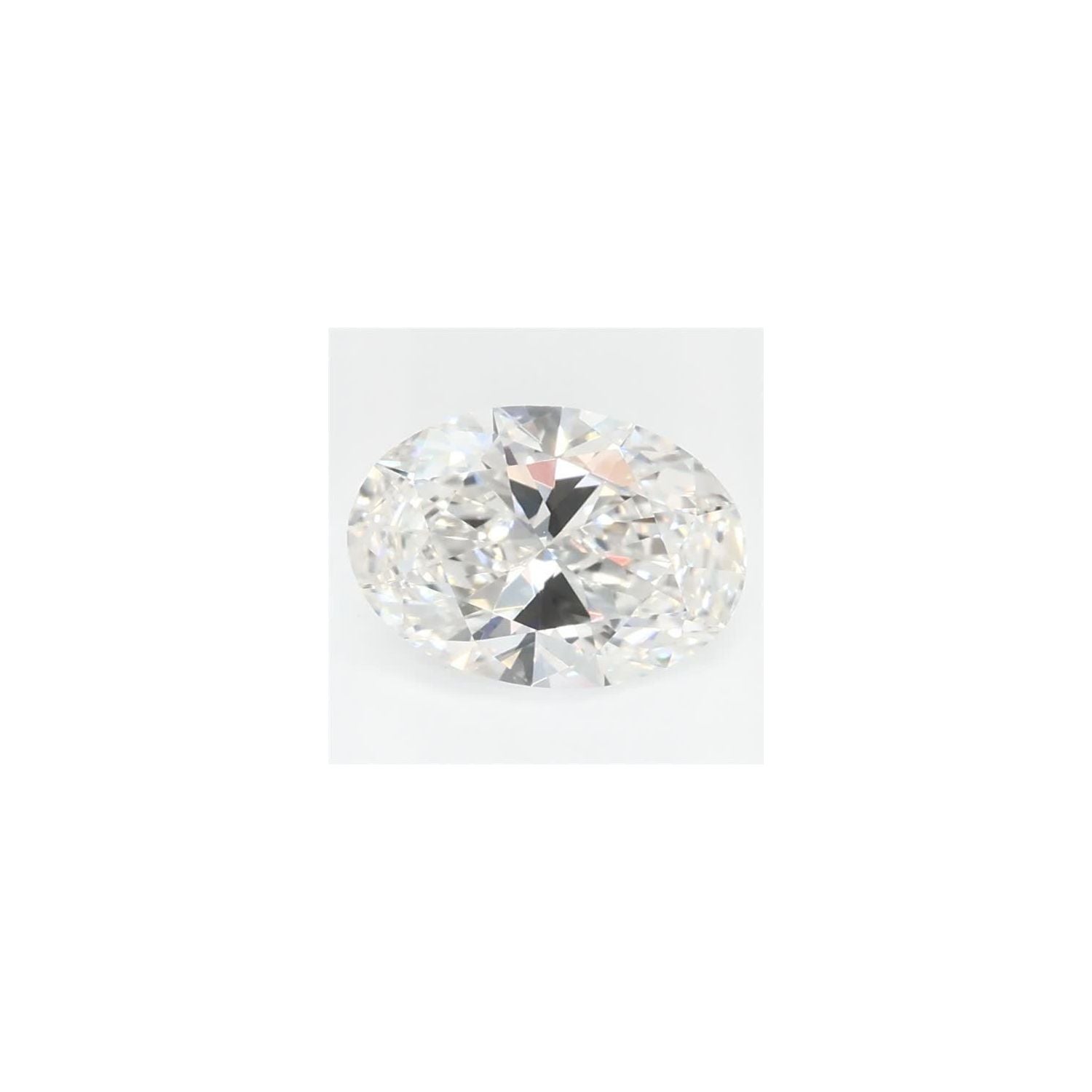 0.96 ct Oval Lab-Grown Diamond – F VVS1 – Faceted Cut – GCAL Certified — Sapphire Row