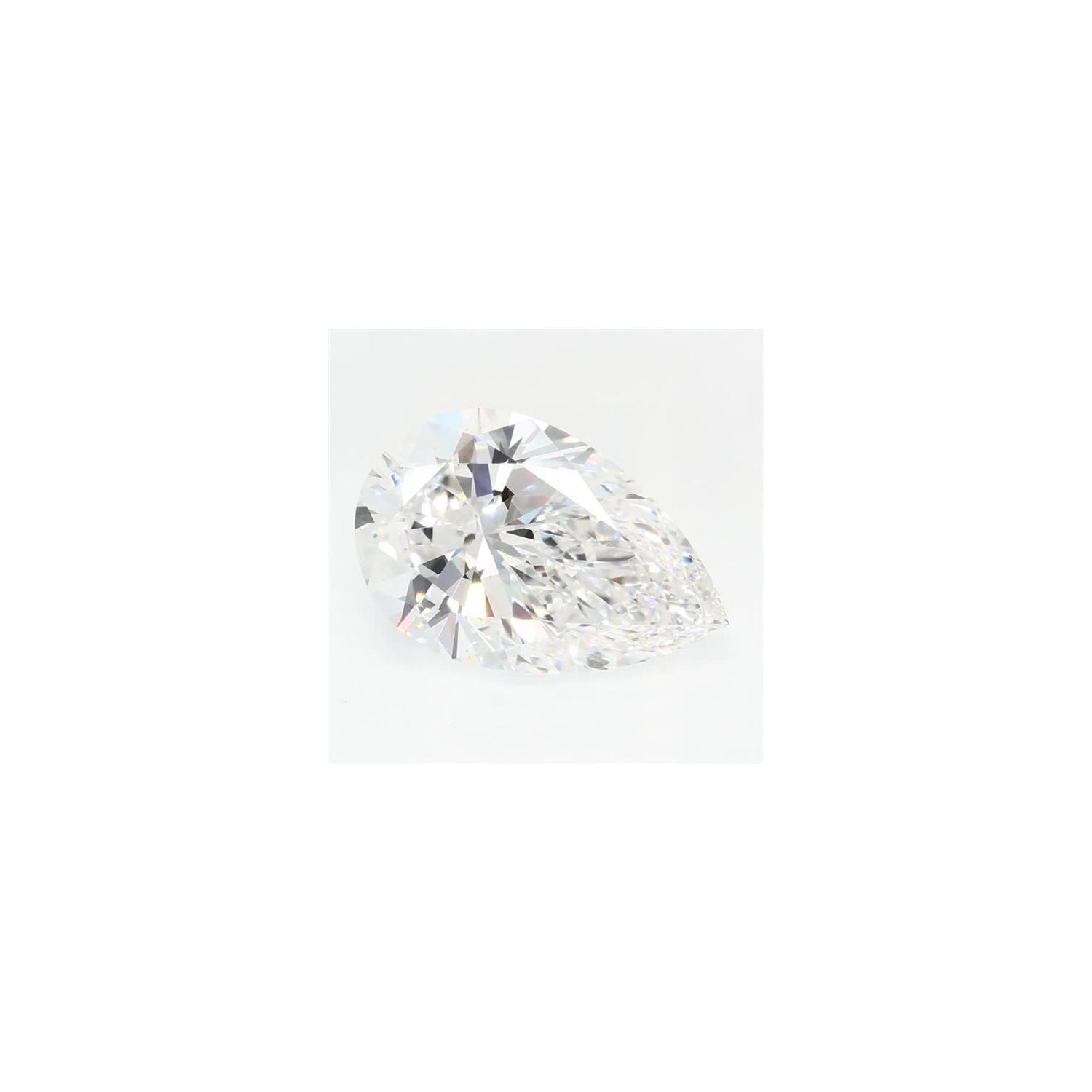 2.45 ct Pear Lab-Grown Diamond – D VS1 – Faceted Cut – GCAL Certified — Sapphire Row