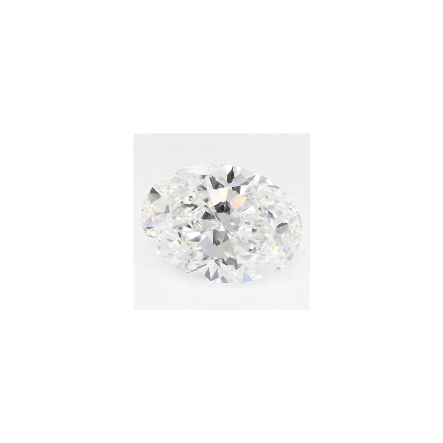 2.65 ct Oval Lab-Grown Diamond – E VVS2 – Faceted Cut – GCAL Certified — Sapphire Row