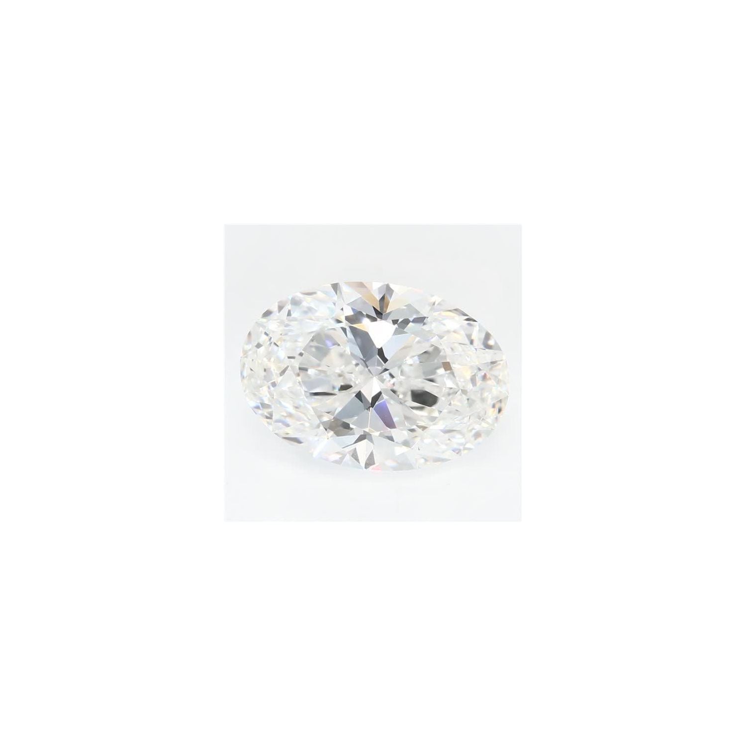 2.58 ct Oval Lab-Grown Diamond – E VVS2 – Faceted Cut – GCAL Certified — Sapphire Row