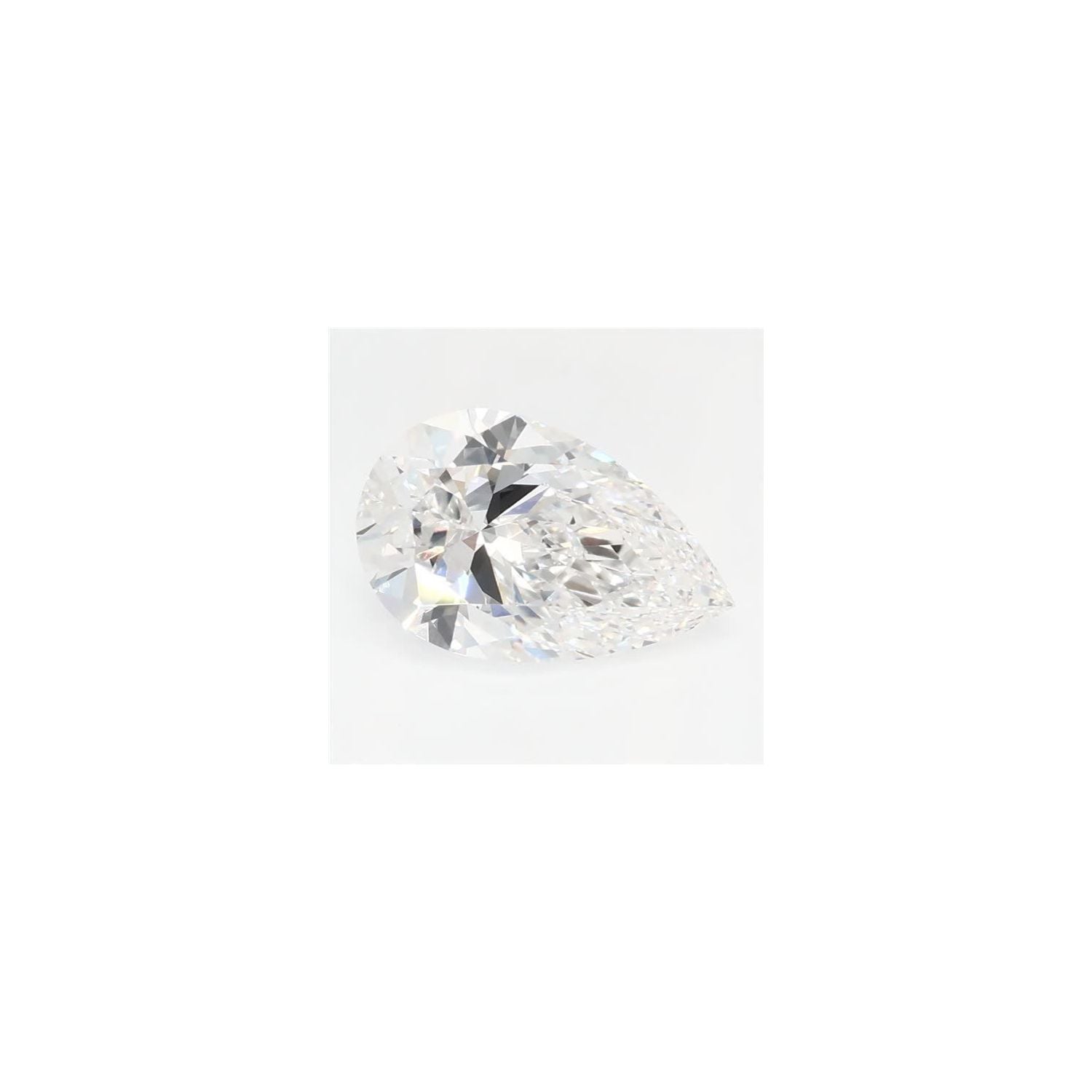 1.23 ct Pear Lab-Grown Diamond – D VVS2 – Faceted Cut – GCAL Certified — Sapphire Row