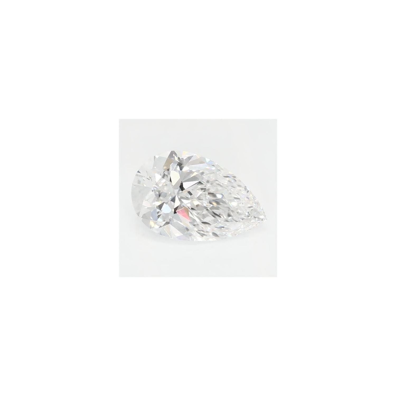 0.79 ct Pear Lab-Grown Diamond – D VVS2 – Faceted Cut – GCAL Certified — Sapphire Row