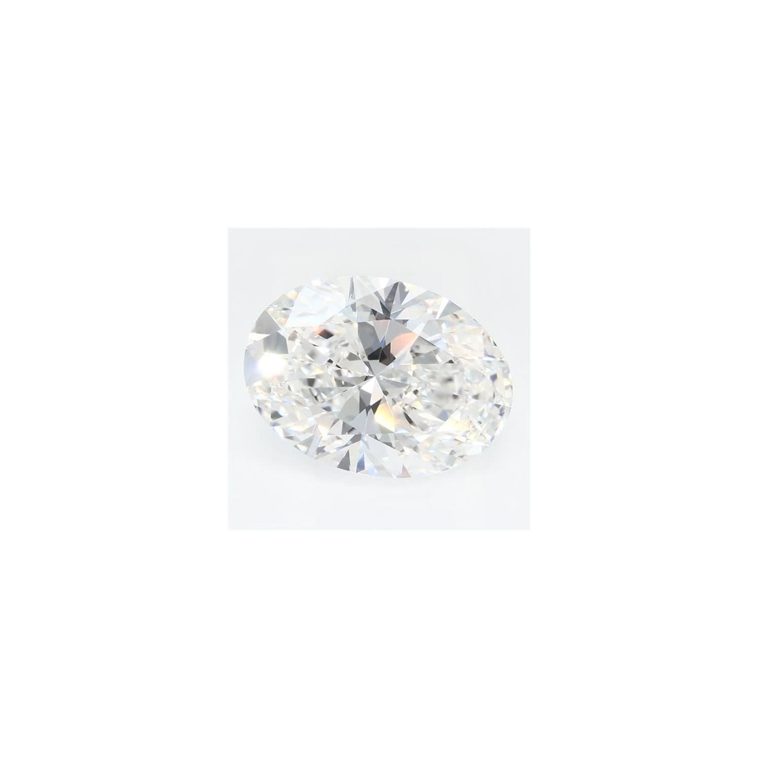2.58 ct Oval Lab-Grown Diamond – E VVS2 – Faceted Cut – GCAL Certified — Sapphire Row