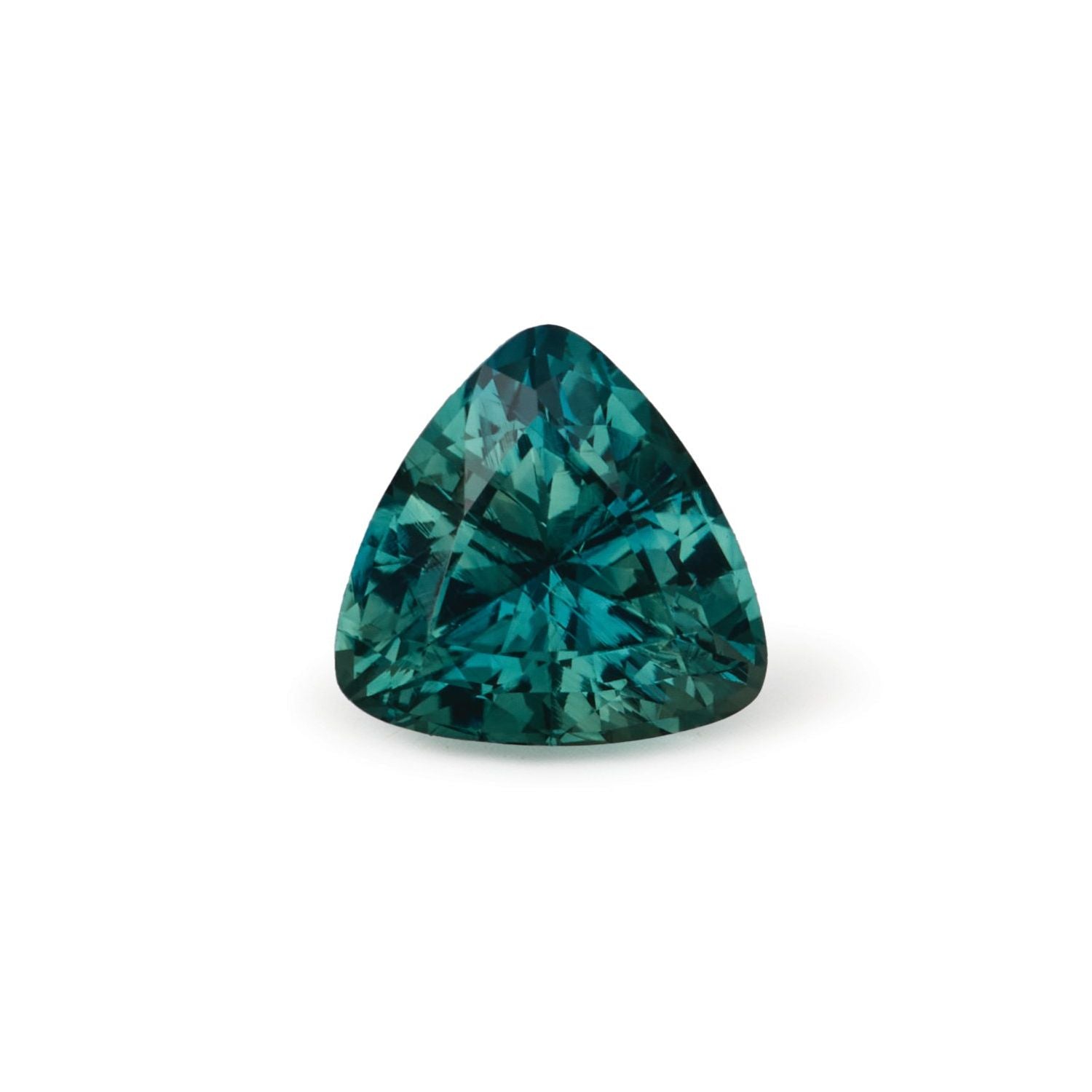 2.09 ct Trillion Natural Natural Sapphire Sapphire – Faceted Cut – N/A Certified — Sapphire Row