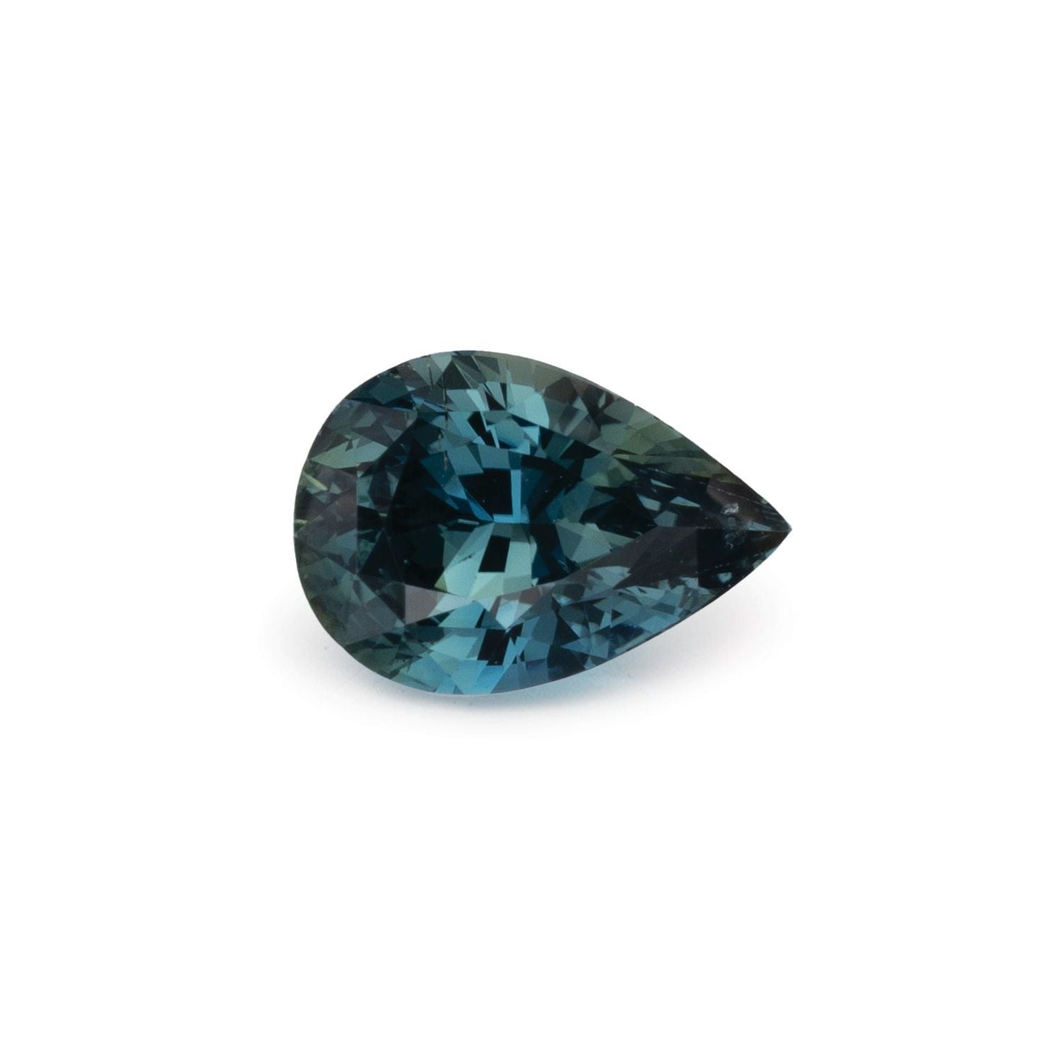 2.01 ct Pear Natural Natural Sapphire Sapphire – Faceted Cut – N/A Certified — Sapphire Row