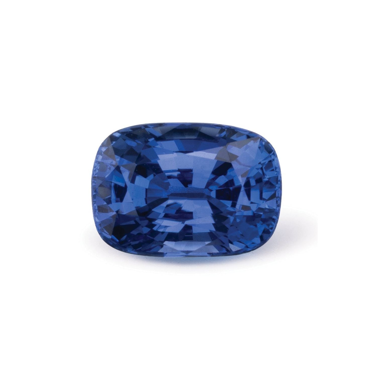 3.52 ct Antique Cushion Natural Natural Sapphire Sapphire – Faceted Cut – CDC Certified — Sapphire Row