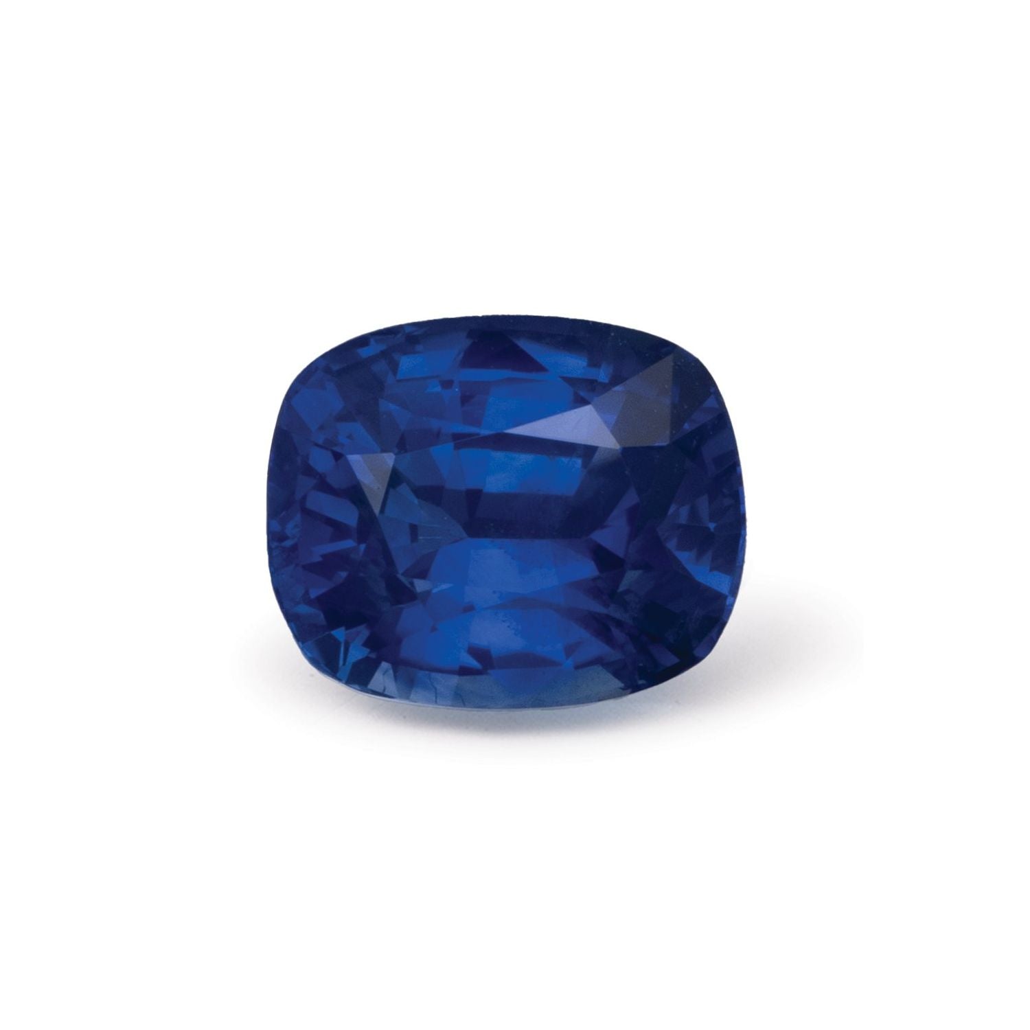 3.12 ct Antique Cushion Natural Natural Sapphire Sapphire – Faceted Cut – CDC Certified — Sapphire Row