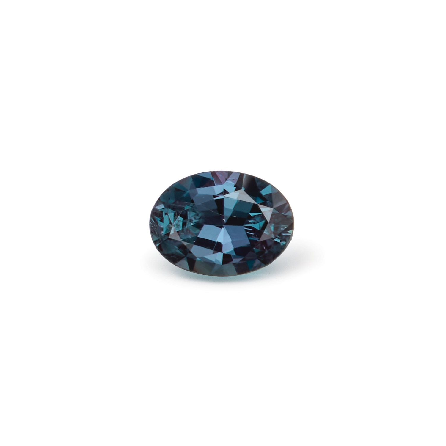 0.58 ct Oval Natural Natural Alexandrite Alexandrite – Faceted Cut – N/A Certified — Sapphire Row