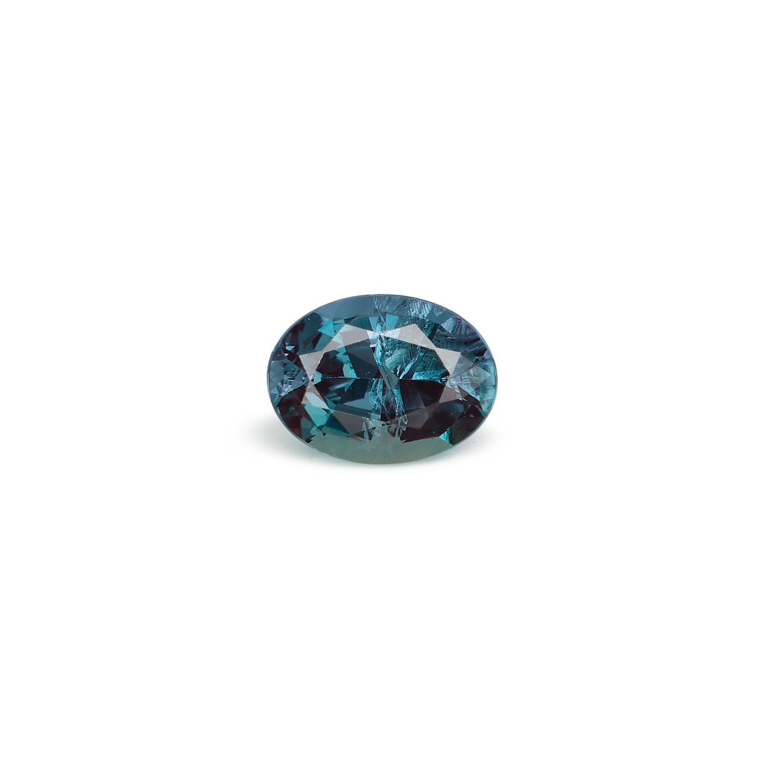0.60 ct Oval Natural Natural Alexandrite Alexandrite – Faceted Cut – N/A Certified — Sapphire Row