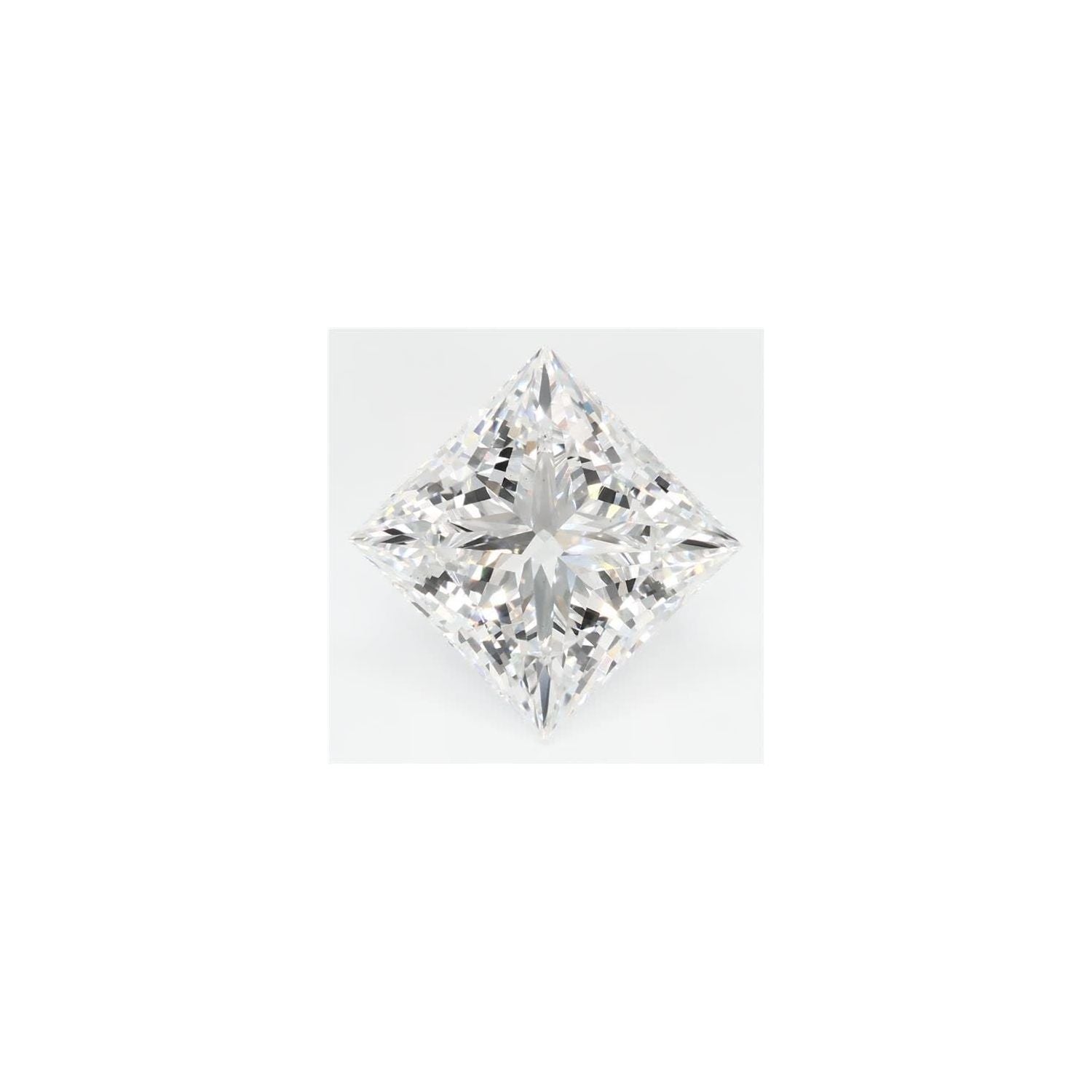 3.40 ct Square Lab-Grown Diamond – D VS1 – Princess-cut – GCAL Certified — Sapphire Row