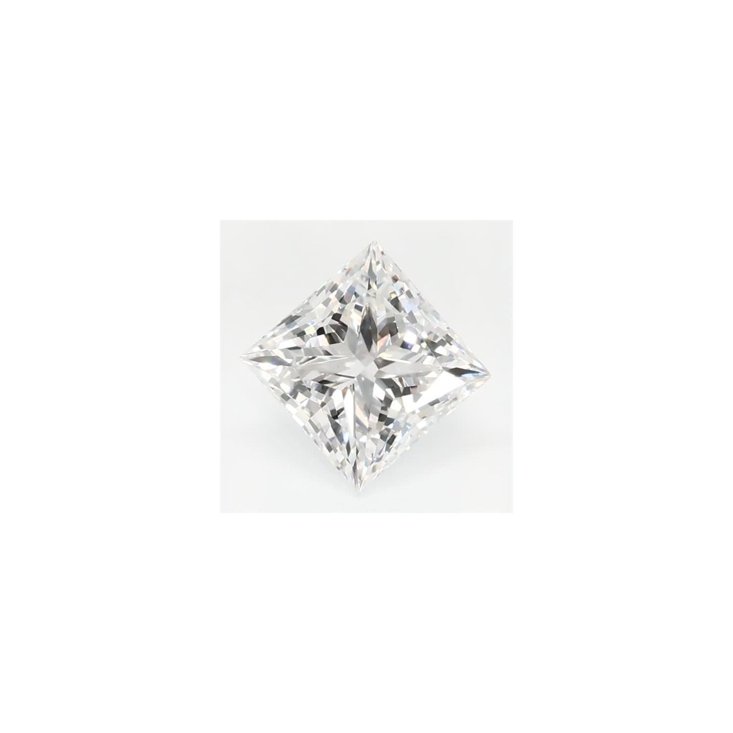 0.85 ct Square Lab-Grown Diamond – E VS1 – Princess-cut – GCAL Certified — Sapphire Row