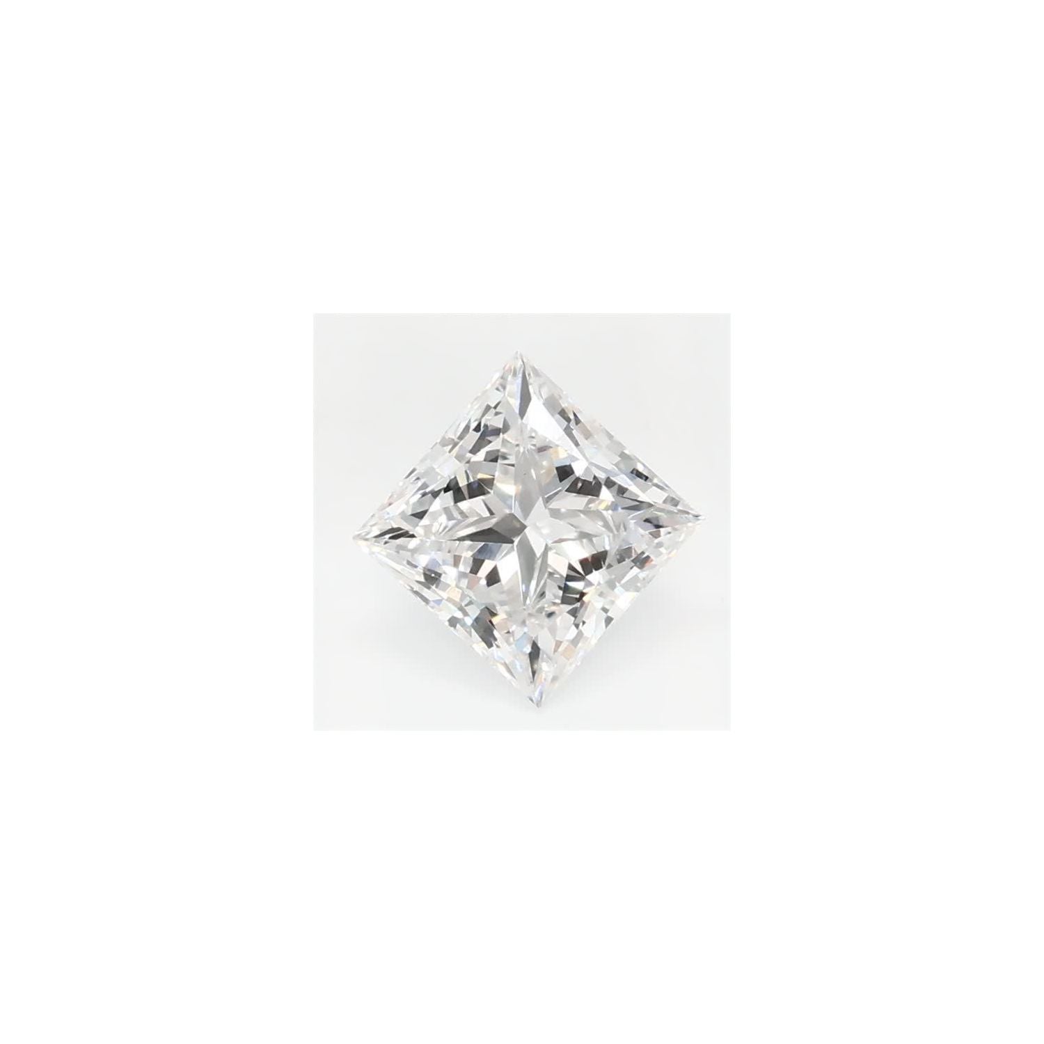 0.81 ct Square Lab-Grown Diamond – E VVS2 – Princess-cut – GCAL Certified — Sapphire Row
