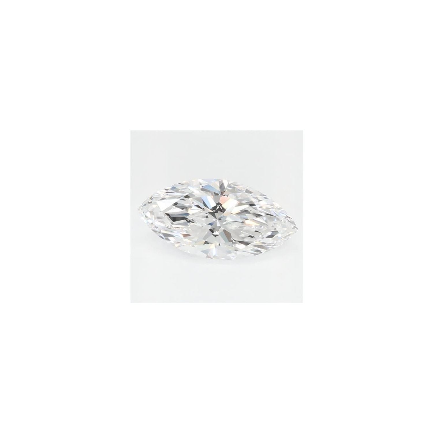 0.53 ct Marquise Lab-Grown Diamond – D VS1 – Faceted Cut – GCAL Certified — Sapphire Row