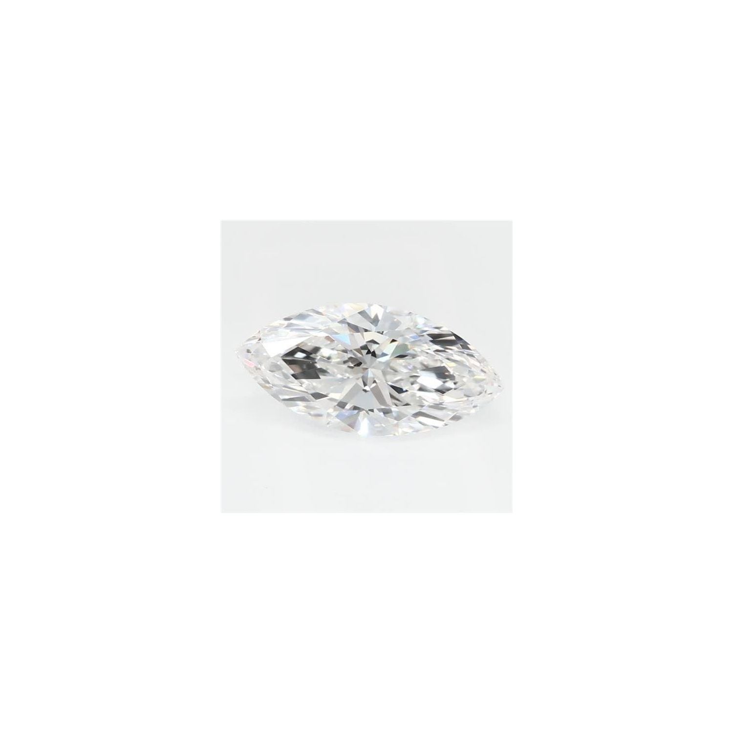 0.85 ct Marquise Lab-Grown Diamond – E VVS2 – Faceted Cut – GCAL Certified — Sapphire Row