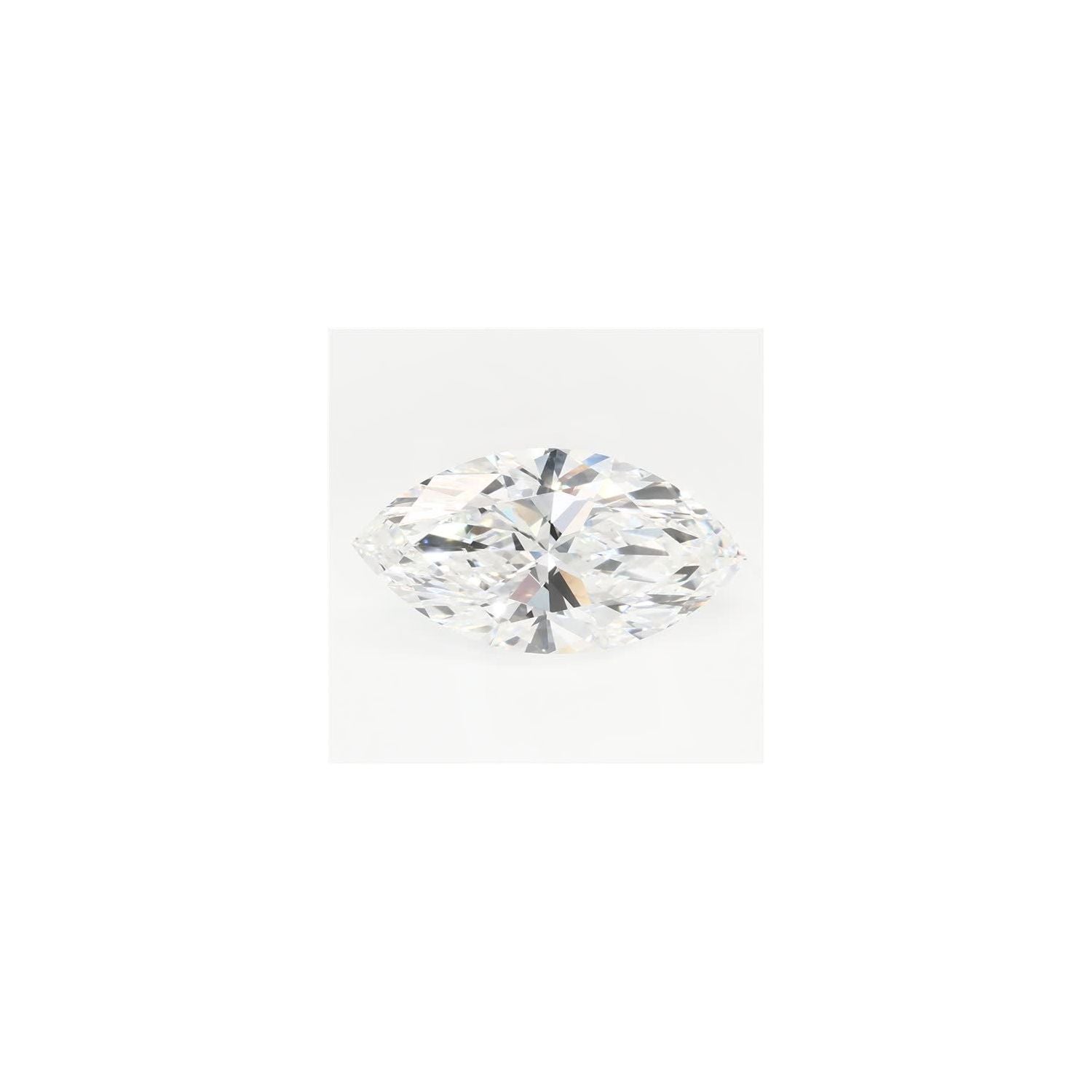 2.62 ct Marquise Lab-Grown Diamond – F VS1 – Faceted Cut – GCAL Certified — Sapphire Row